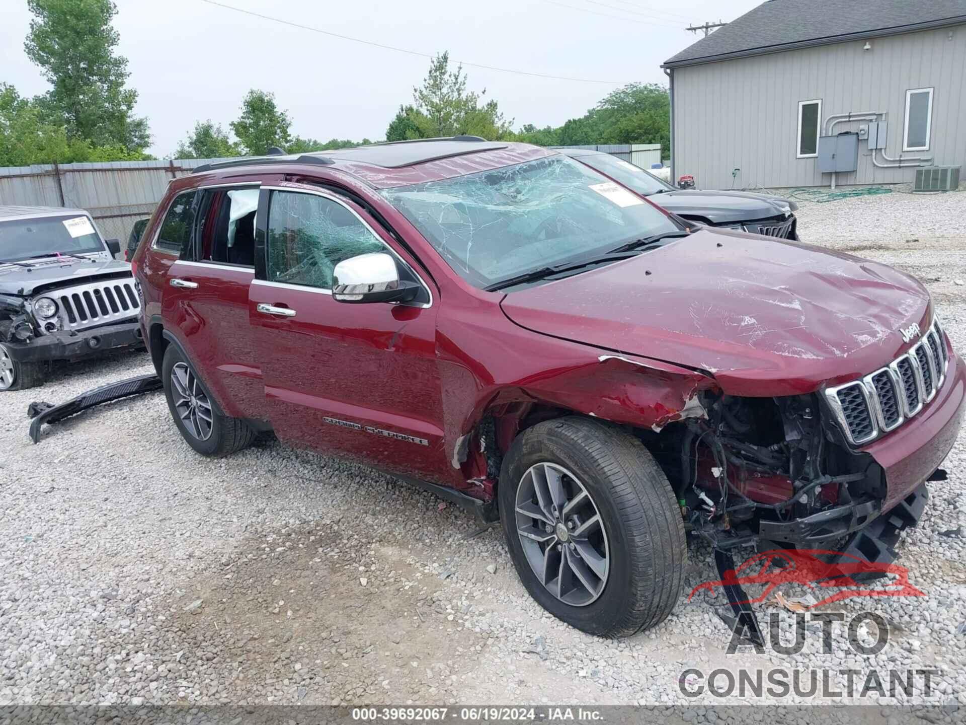 JEEP GRAND CHEROKEE 2018 - 1C4RJFBG1JC449804