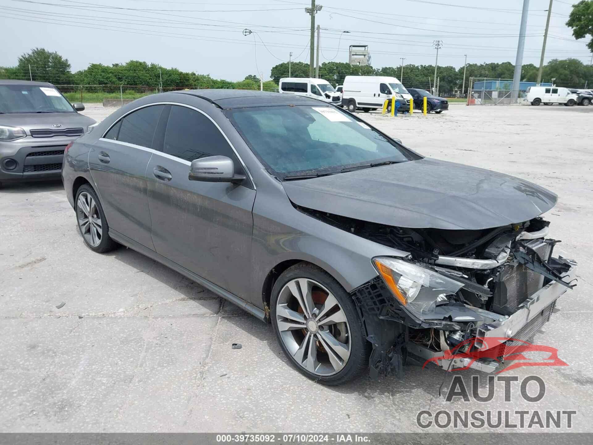 MERCEDES-BENZ CLA 250 2016 - WDDSJ4GB6GN395471