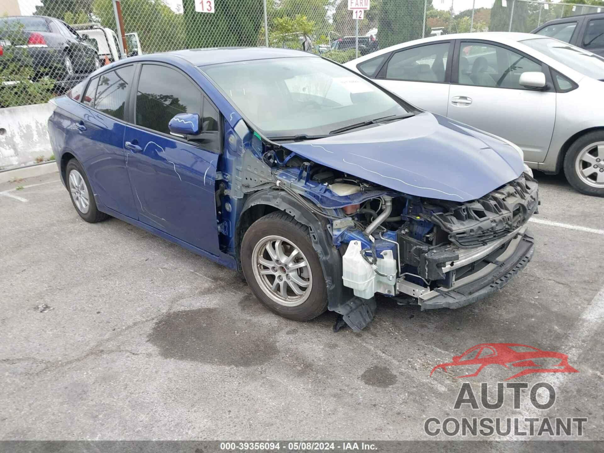 TOYOTA PRIUS 2016 - JTDKBRFU6G3512677