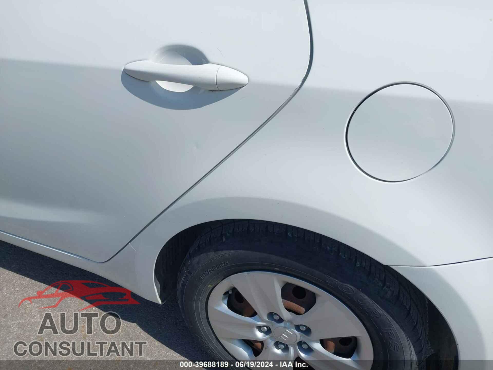 KIA FORTE 2017 - 3KPFK4A77HE130061
