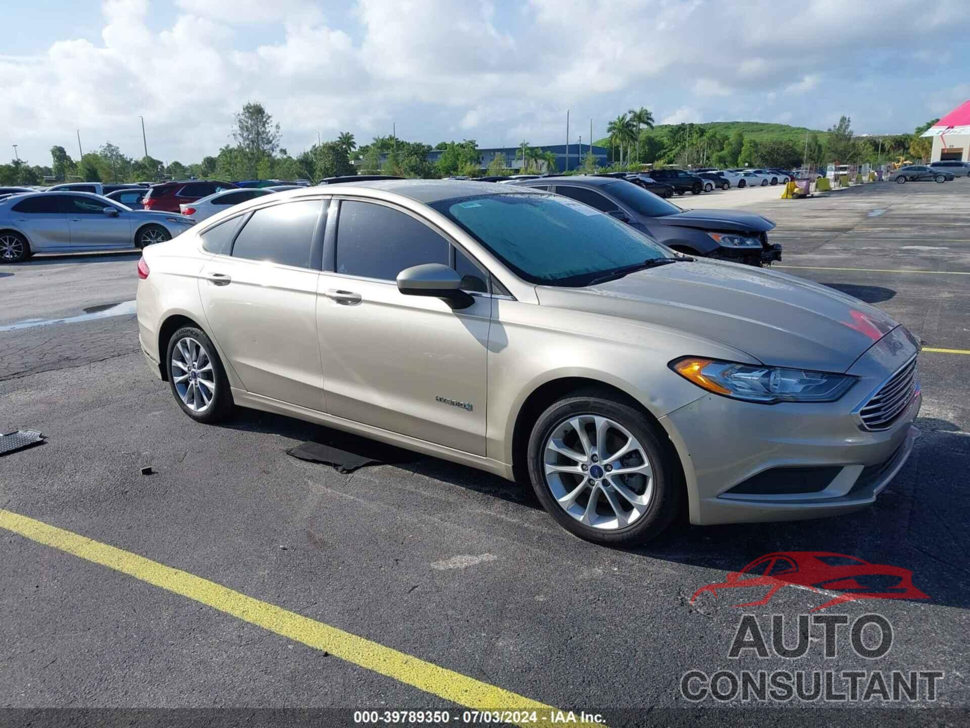 FORD FUSION HYBRID 2017 - 3FA6P0LU3HR270412