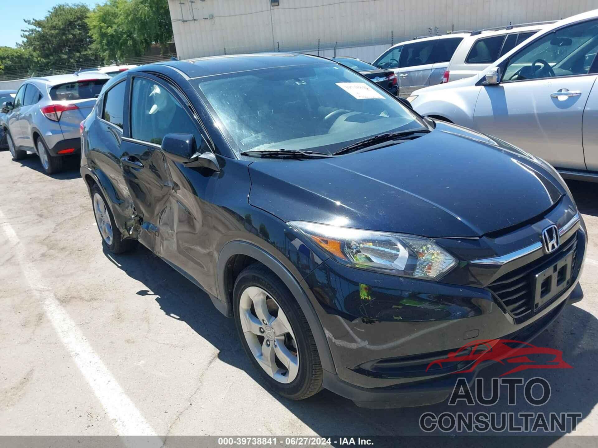 HONDA HR-V 2017 - 3CZRU6H3XHG708495