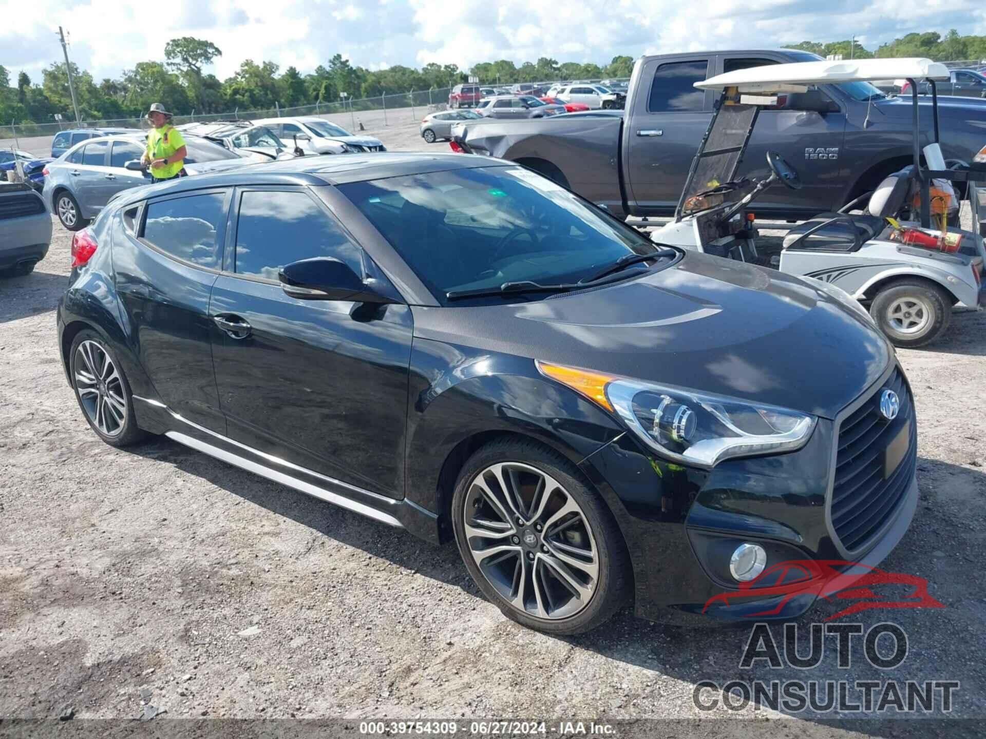 HYUNDAI VELOSTER 2016 - KMHTC6AE7GU257057