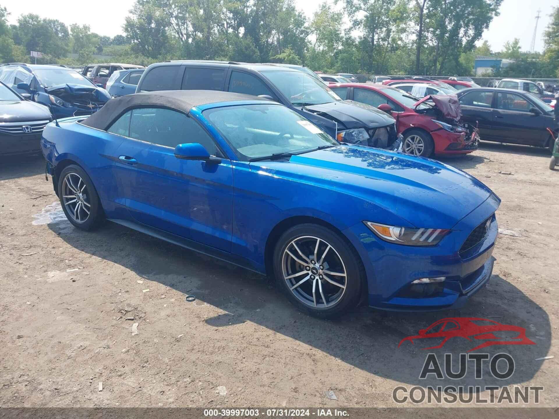 FORD MUSTANG 2017 - 1FATP8UH9H5278696