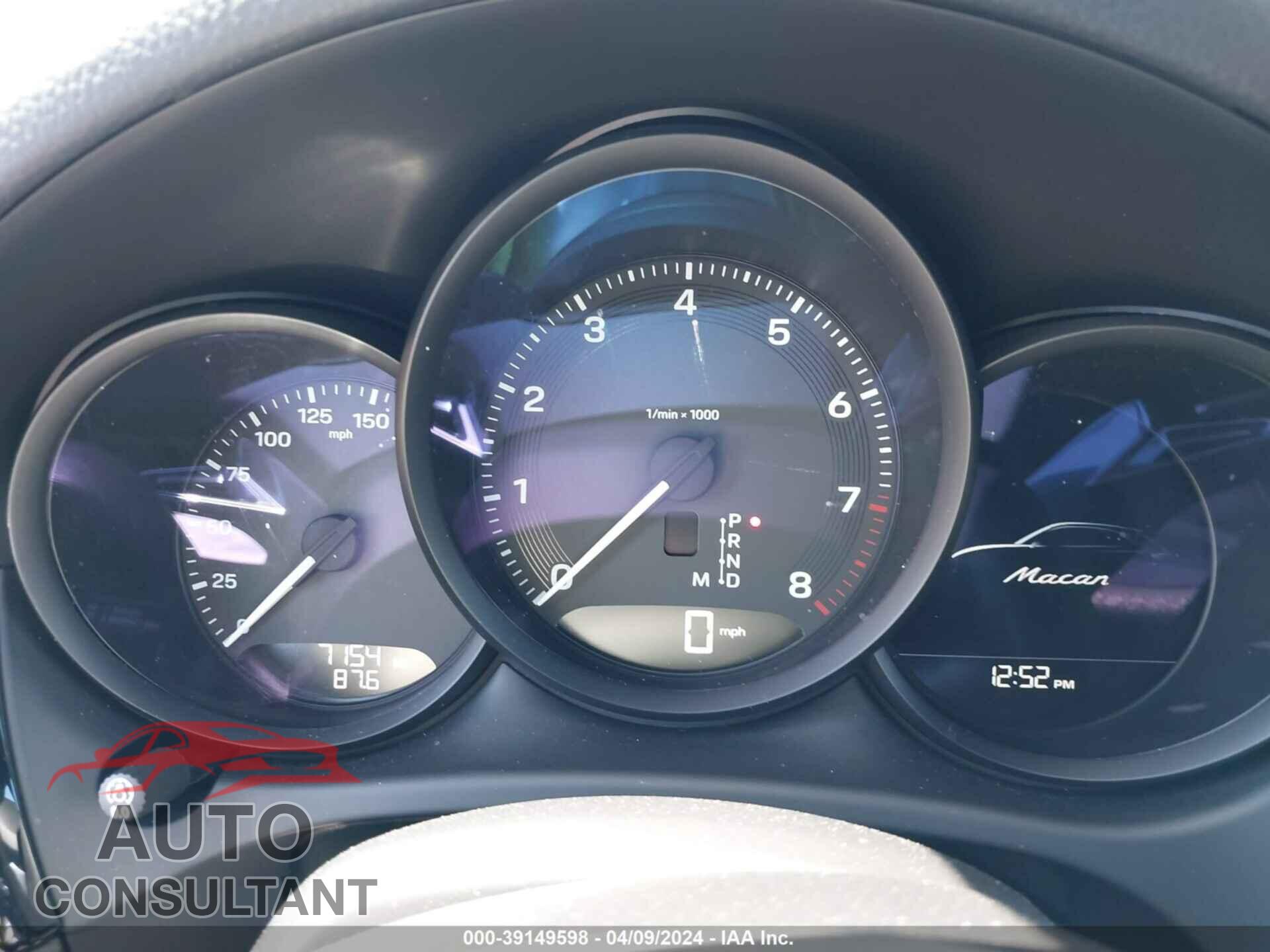 PORSCHE MACAN 2023 - WP1AA2A59PLB01603