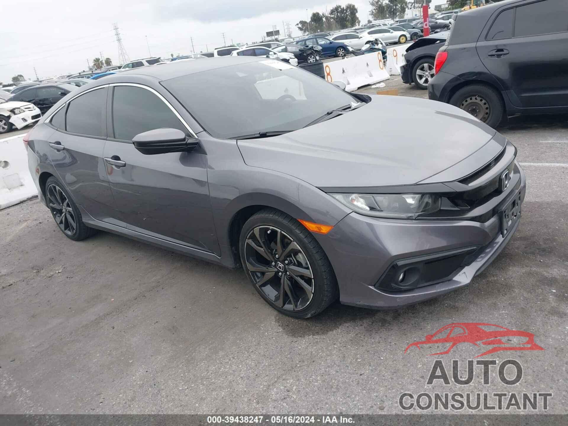 HONDA CIVIC 2021 - 19XFC2F89ME203038