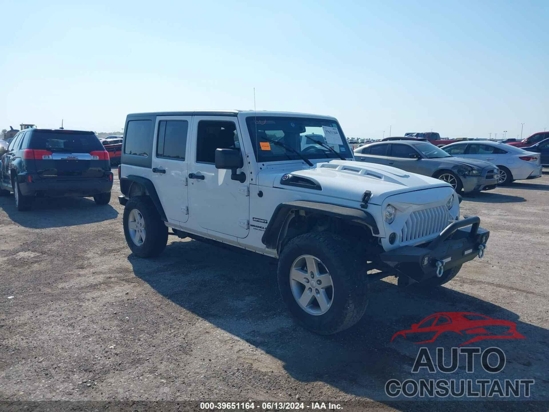 JEEP WRANGLER UNLIMITED 2017 - 1C4BJWDG0HL579033