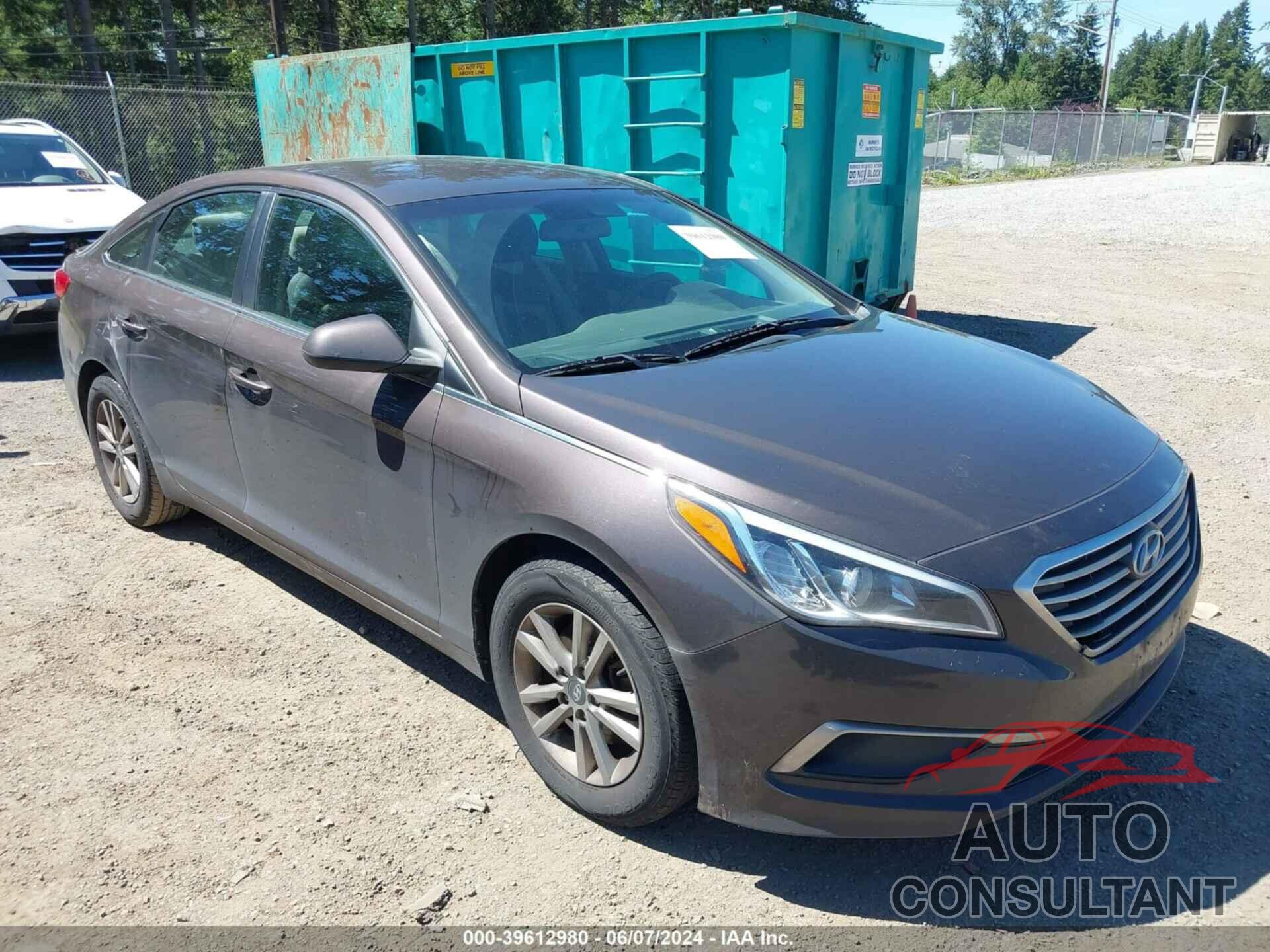 HYUNDAI SONATA 2016 - 5NPE24AF0GH371523