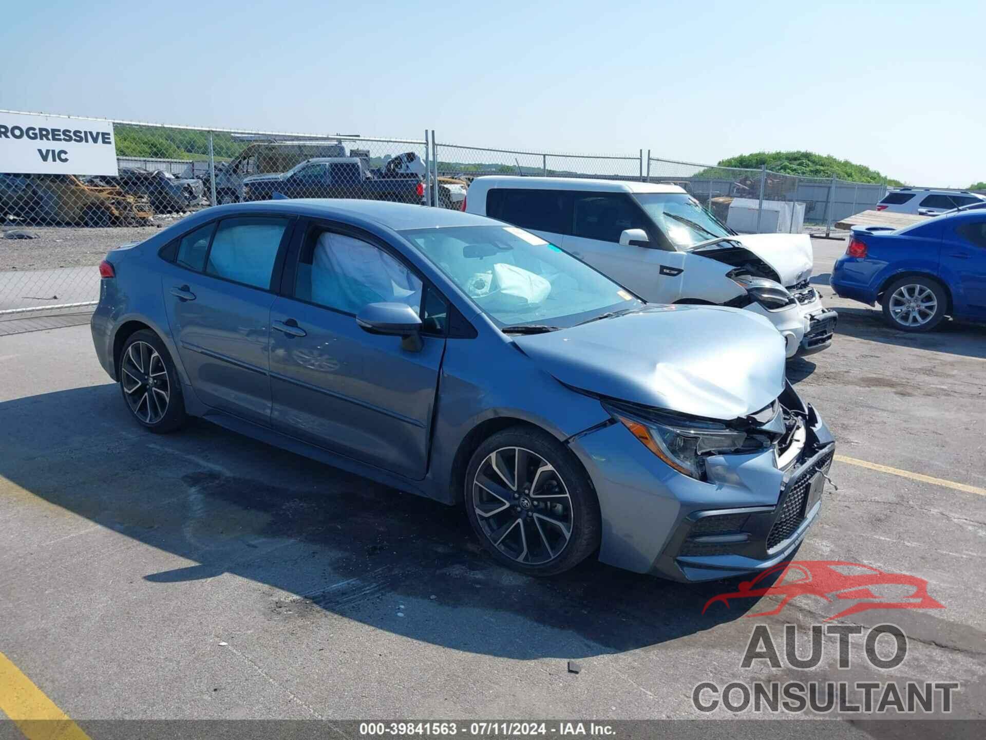 TOYOTA COROLLA 2020 - 5YFS4RCE6LP037248