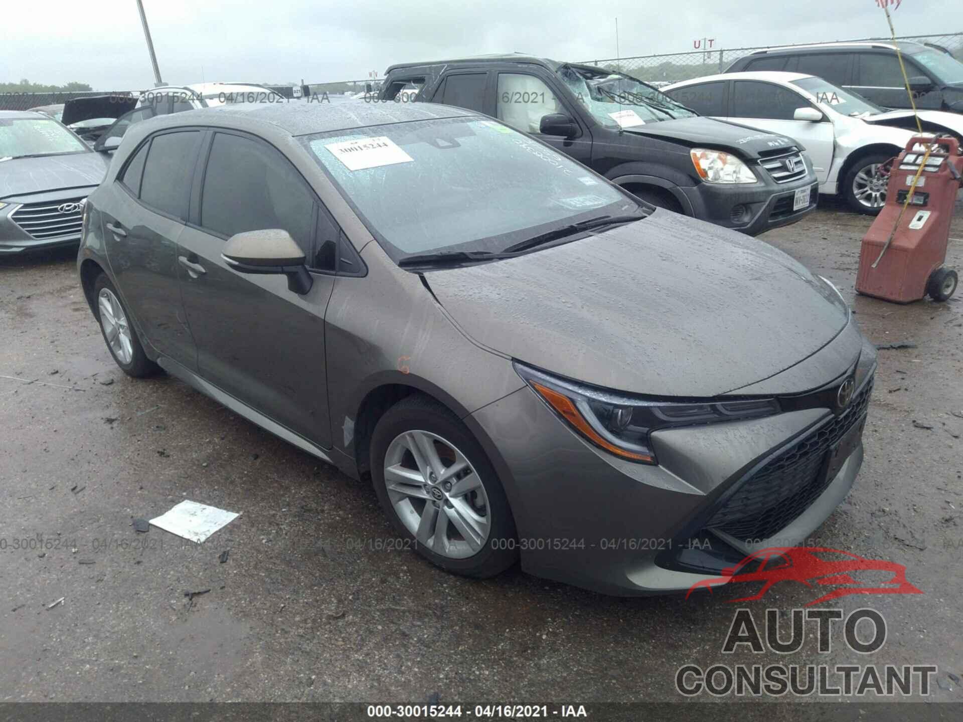 TOYOTA COROLLA HATCHBACK 2020 - JTND4RBE0L3097833