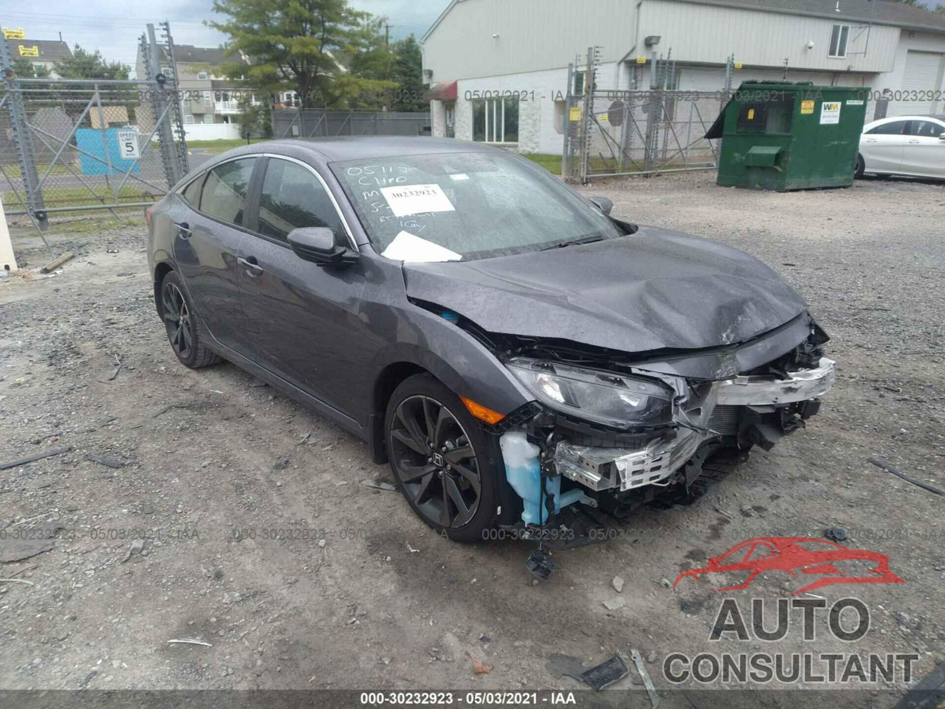 HONDA CIVIC SEDAN 2020 - 2HGFC2F81LH588910