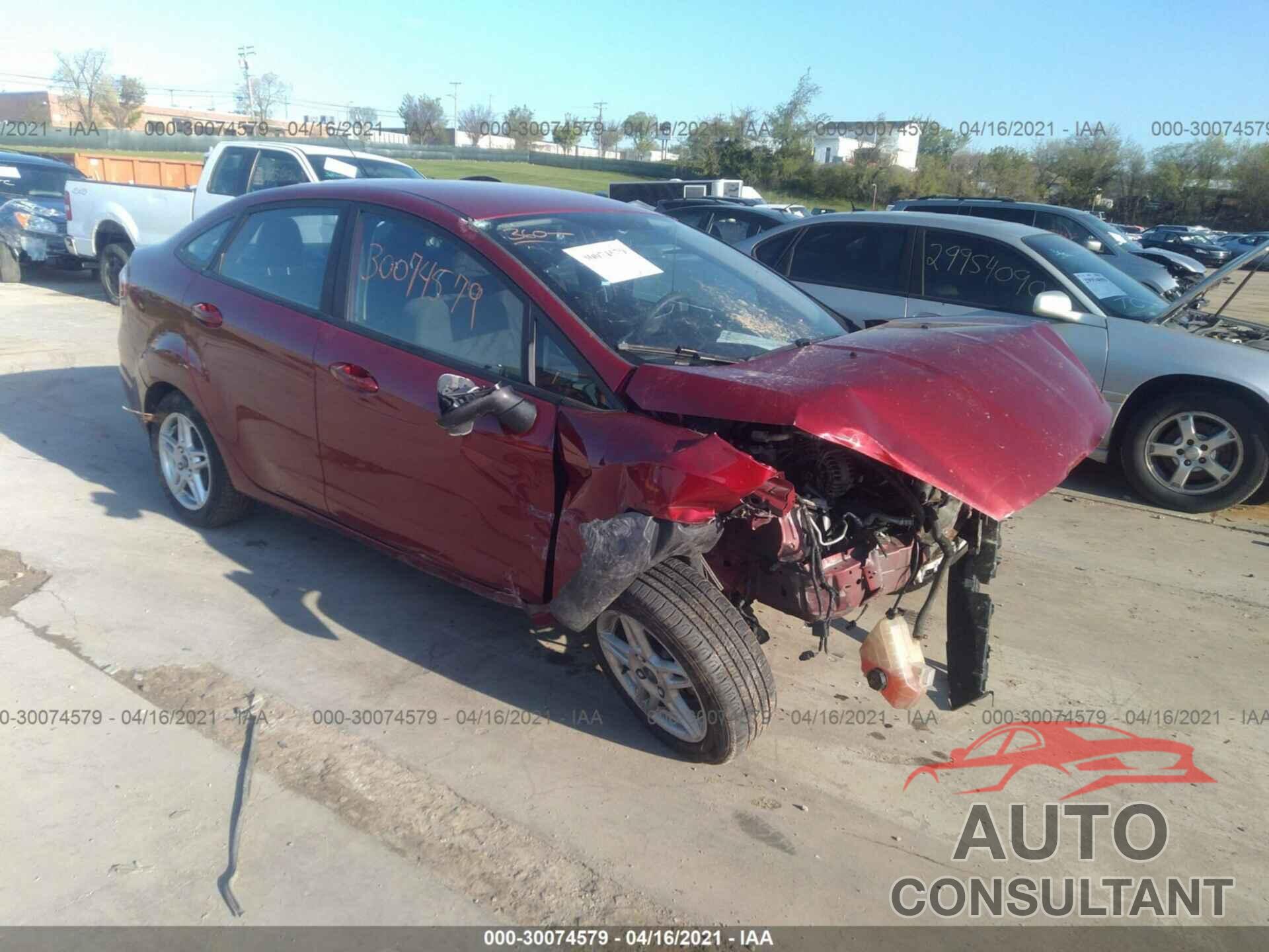 FORD FIESTA 2017 - 3FADP4BJ7HM131449