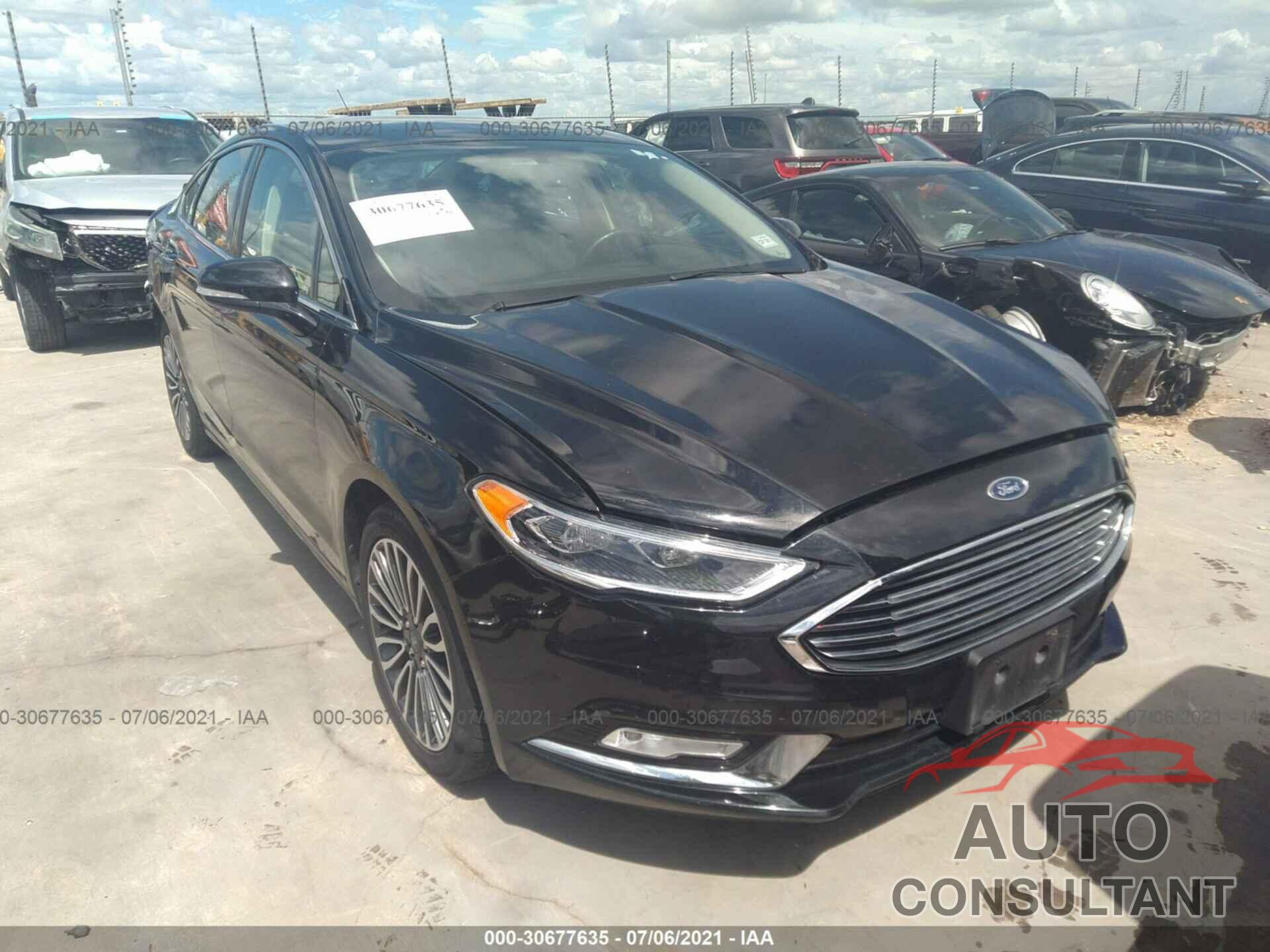 FORD FUSION 2018 - 3FA6P0D9XJR187978