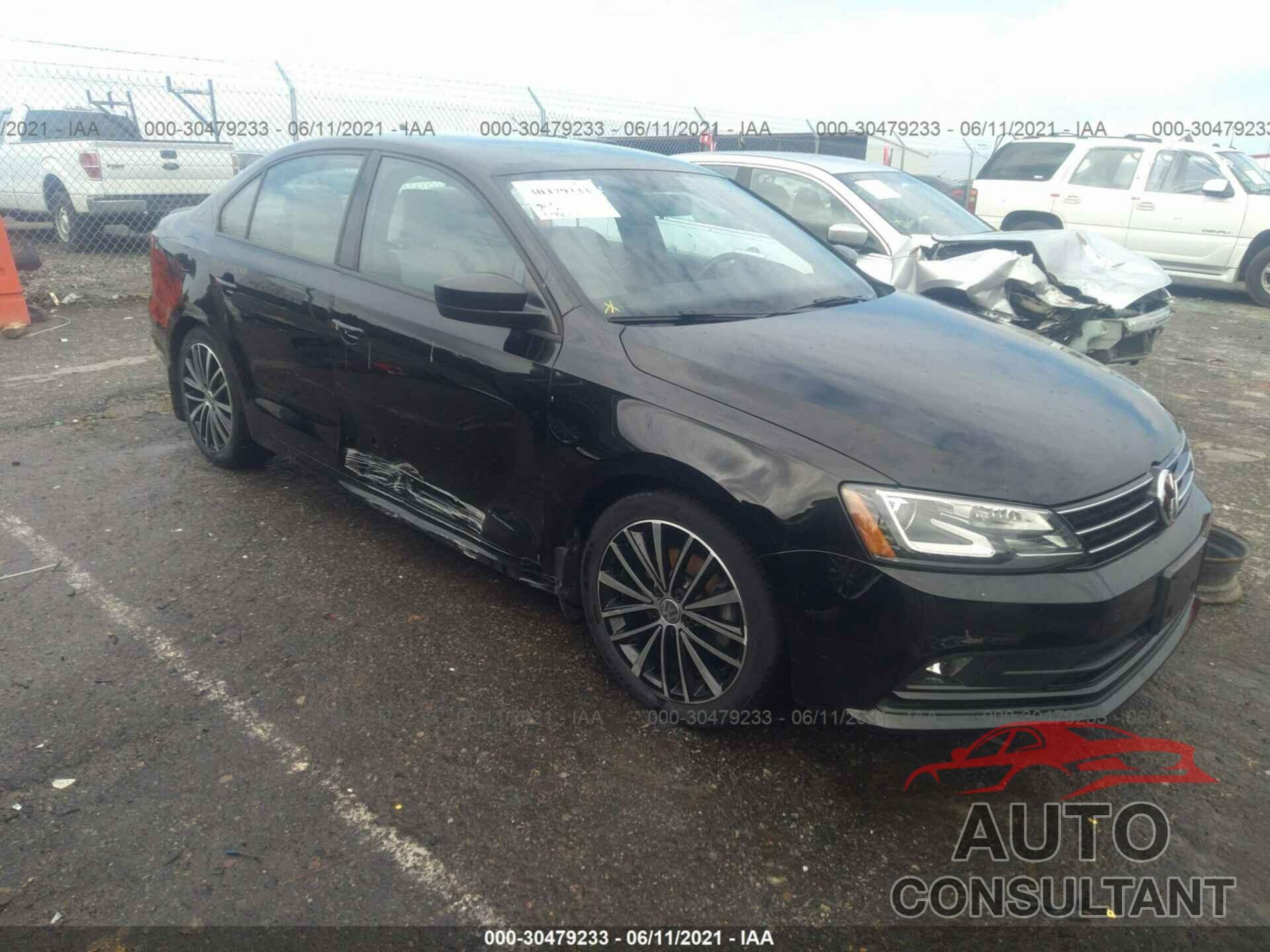 VOLKSWAGEN JETTA SEDAN 2016 - 3VWD17AJ5GM231172