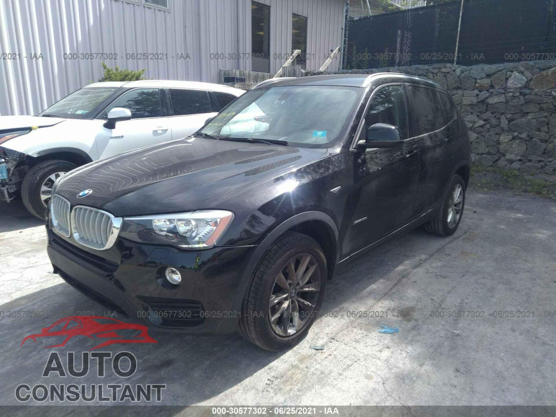 BMW X3 2016 - 5UXWX9C55G0D63858