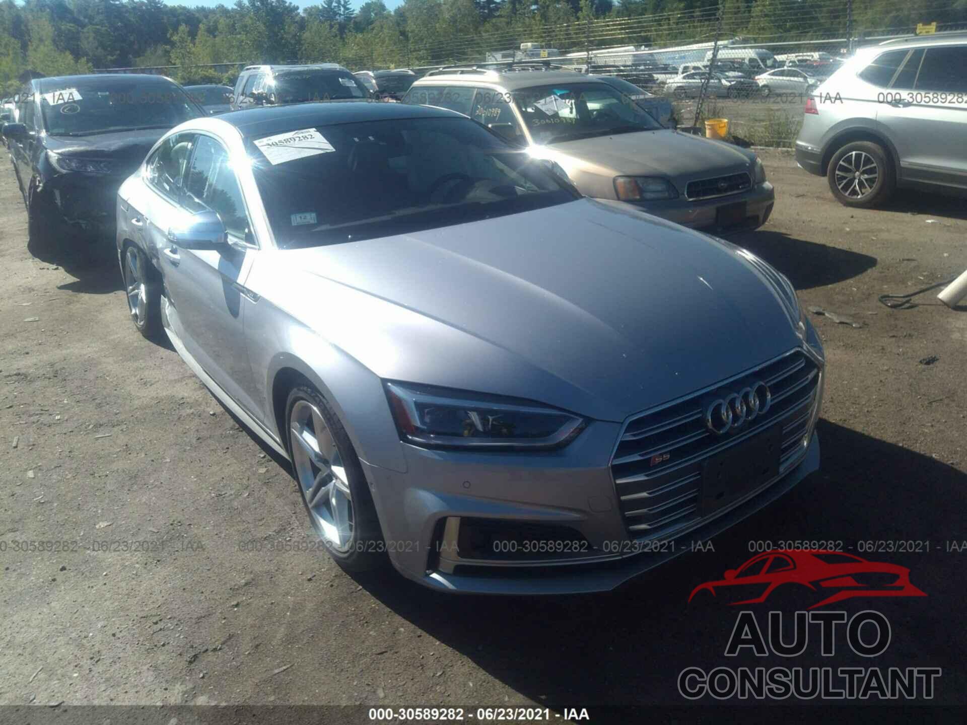 AUDI S5 SPORTBACK 2019 - WAUC4CF52KA007760