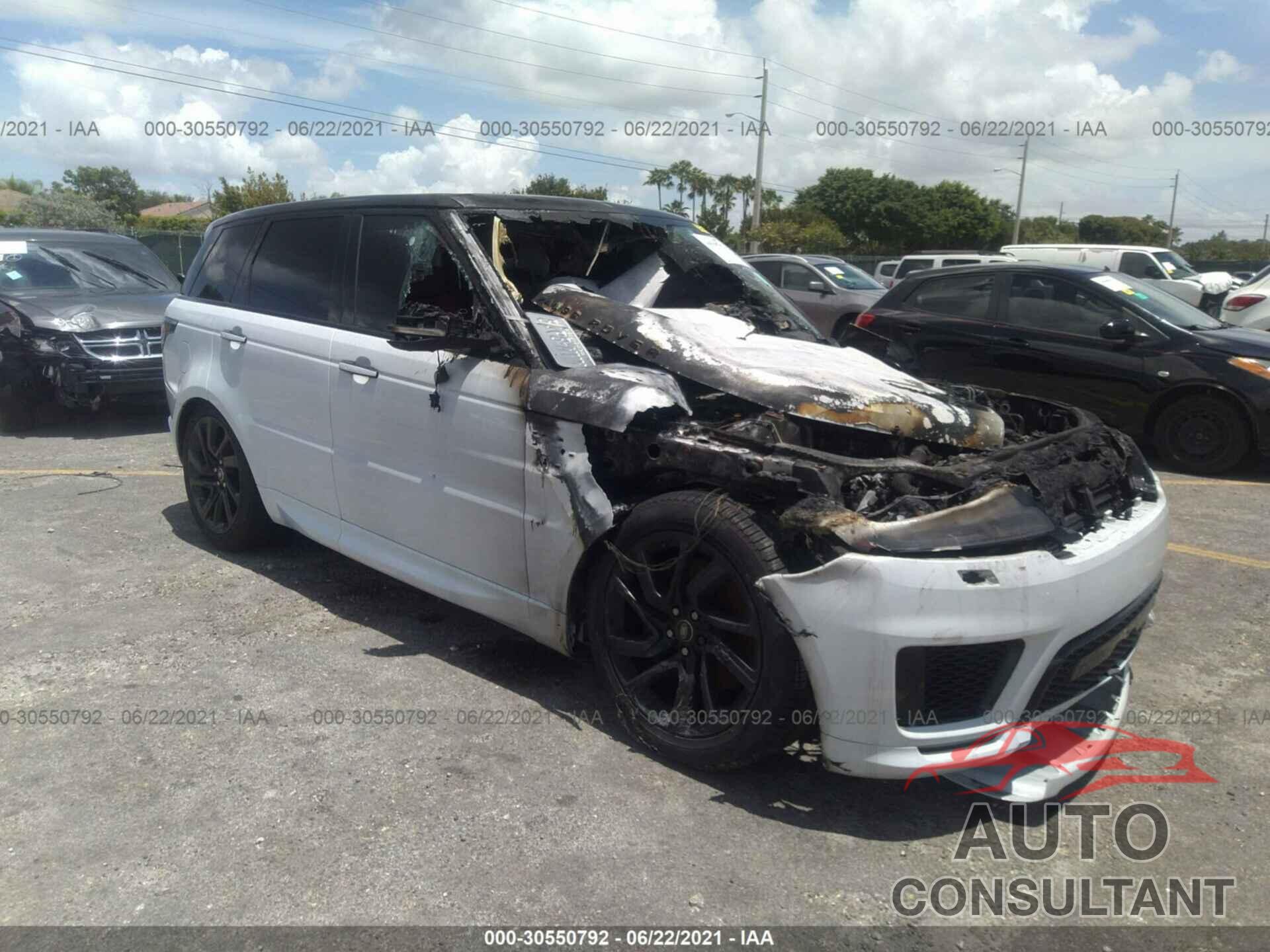 LAND ROVER RANGE ROVER SPORT 2019 - SALWV2SV5KA815168