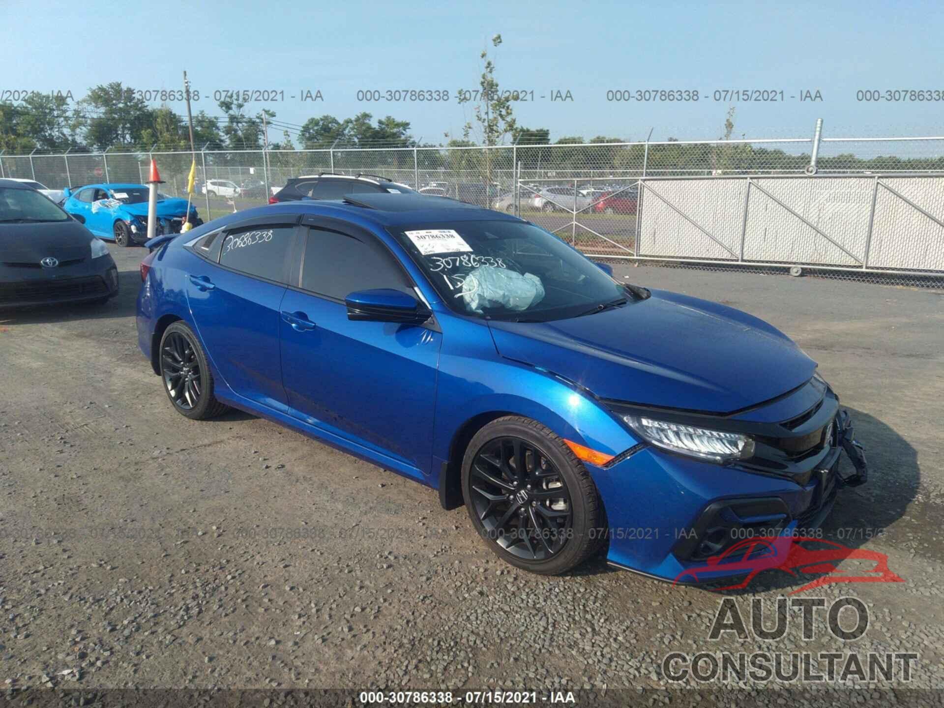 HONDA CIVIC SI SEDAN 2020 - 2HGFC1E59LH705747