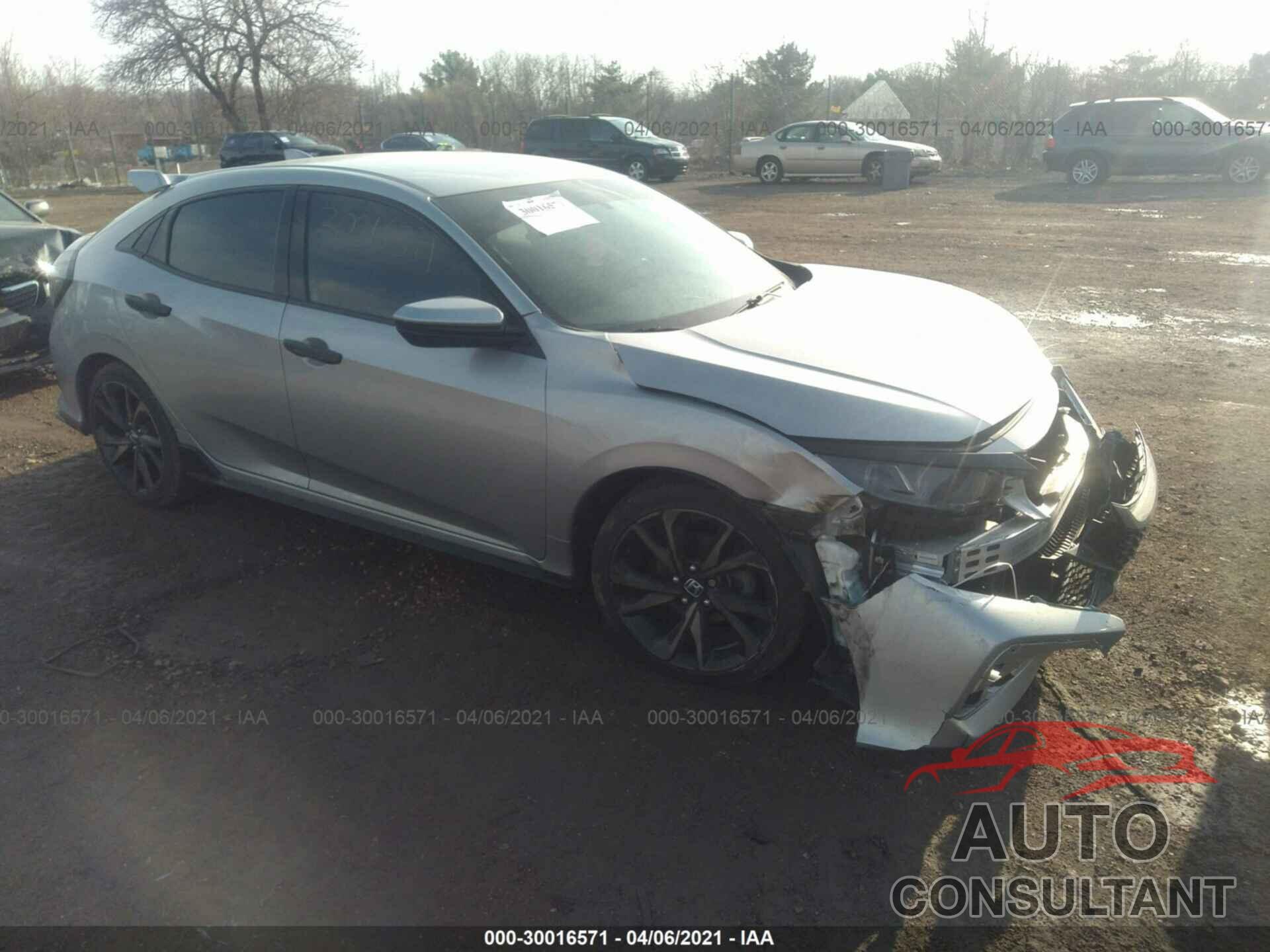HONDA CIVIC HATCHBACK 2017 - SHHFK7H43HU231698