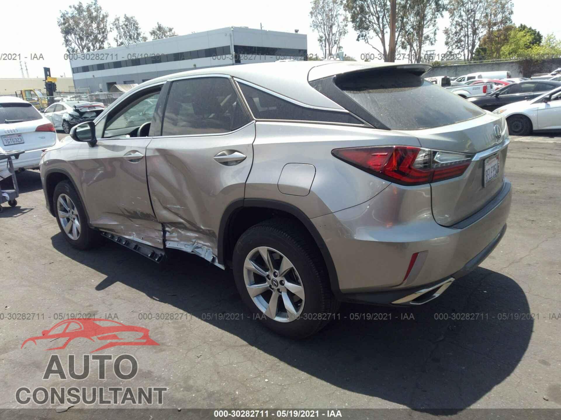 LEXUS RX 2018 - 2T2ZZMCA2JC116232