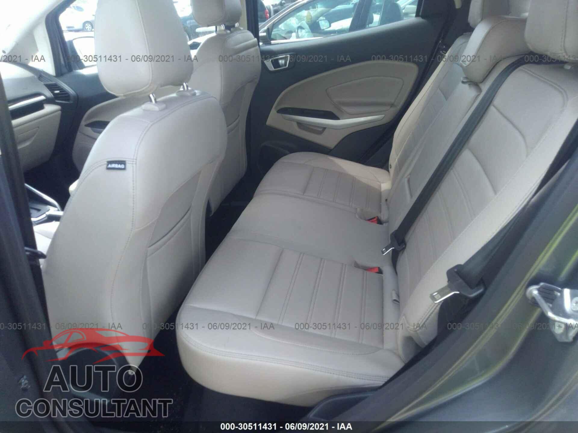 FORD ECOSPORT 2019 - MAJ6S3KL7KC306892