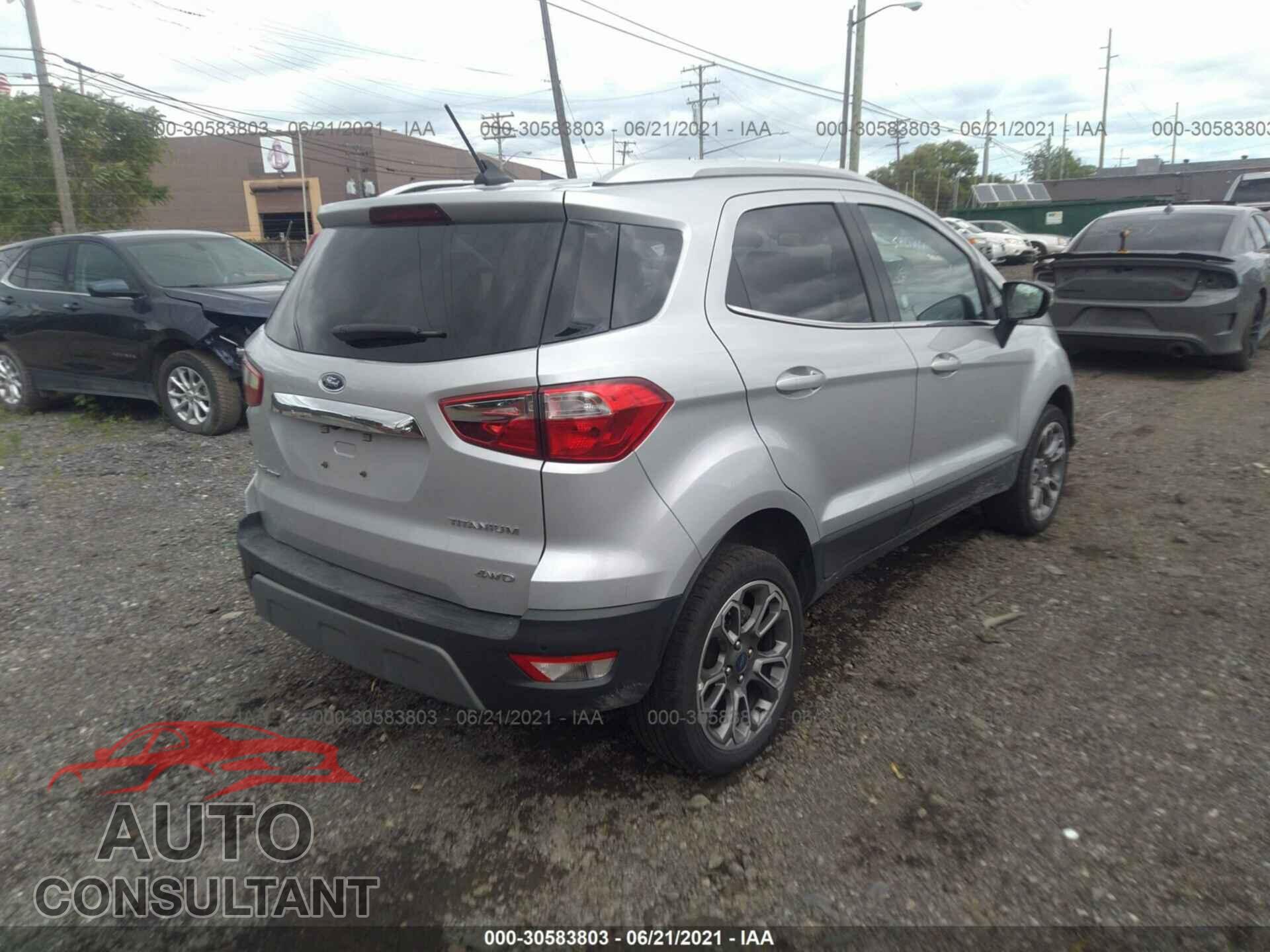 FORD ECOSPORT 2020 - MAJ6S3KL2LC358559