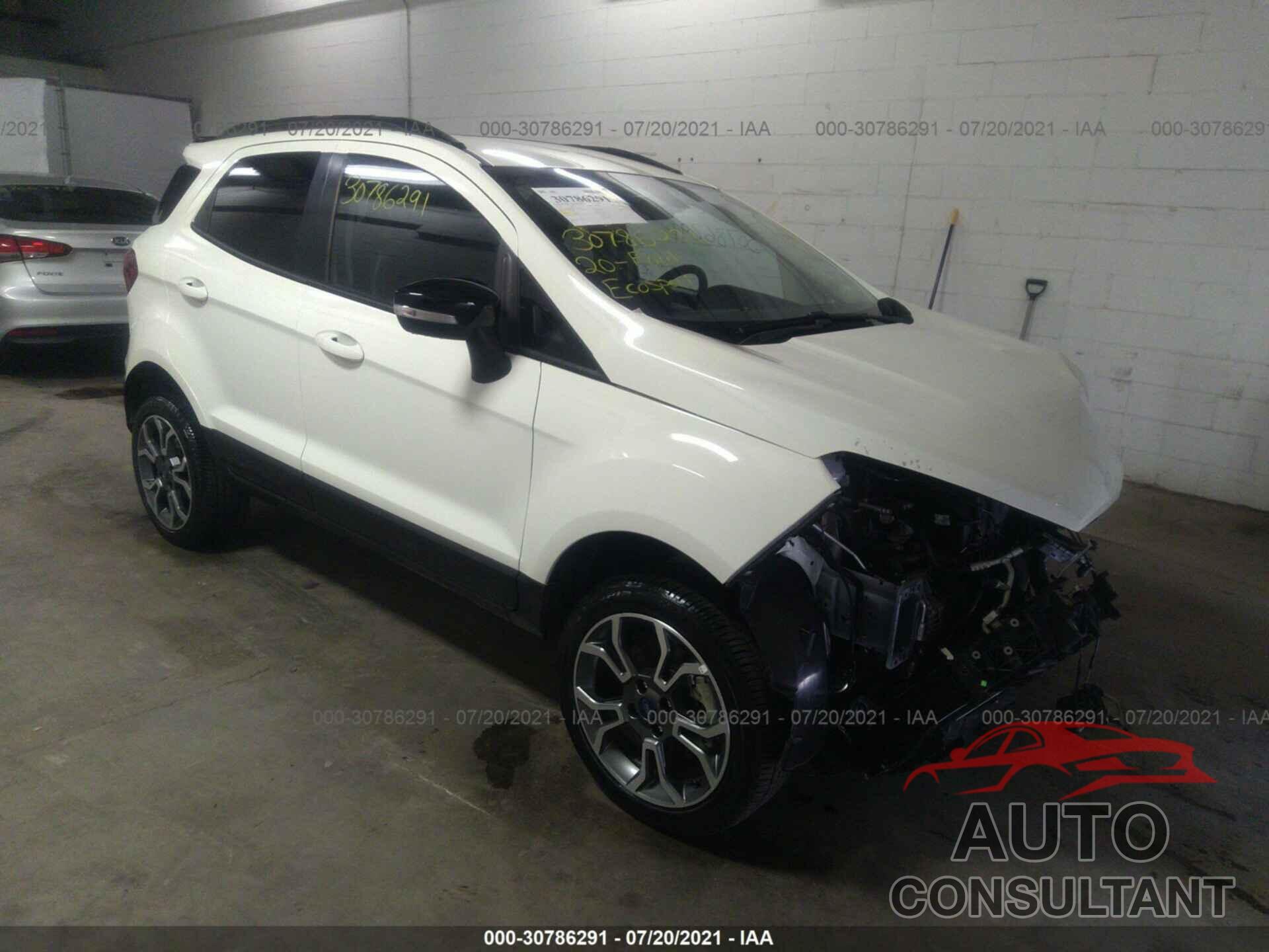 FORD ECOSPORT 2020 - MAJ6S3JL8LC391938