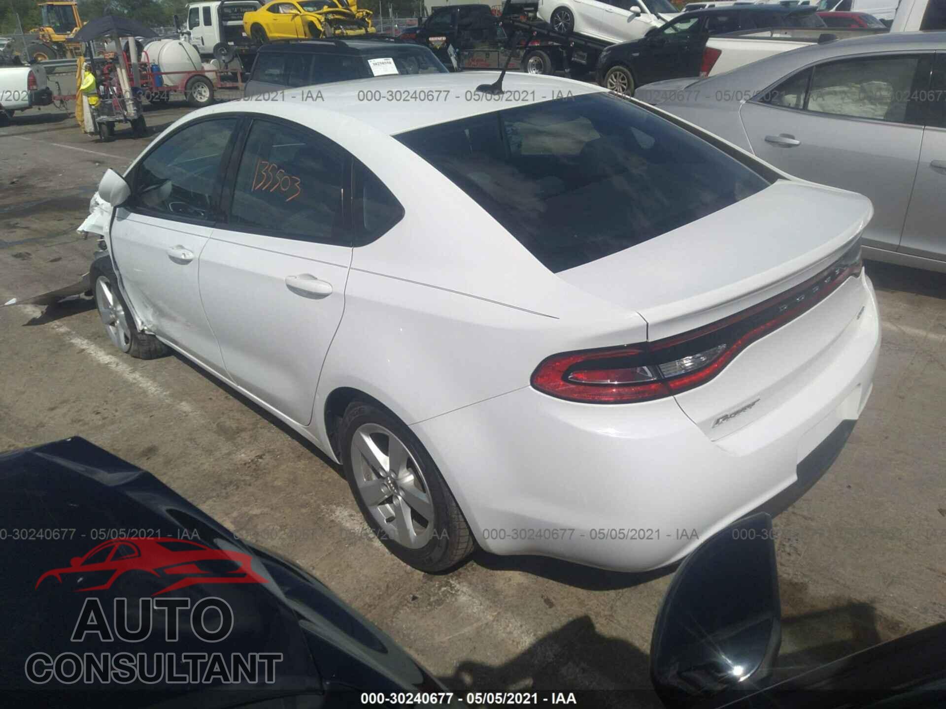 DODGE DART 2016 - 1C3CDFBB8GD635400