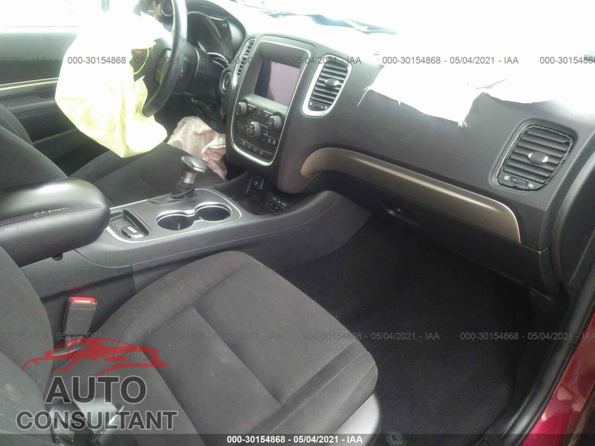 DODGE DURANGO 2019 - 1C4RDHAG0KC721815