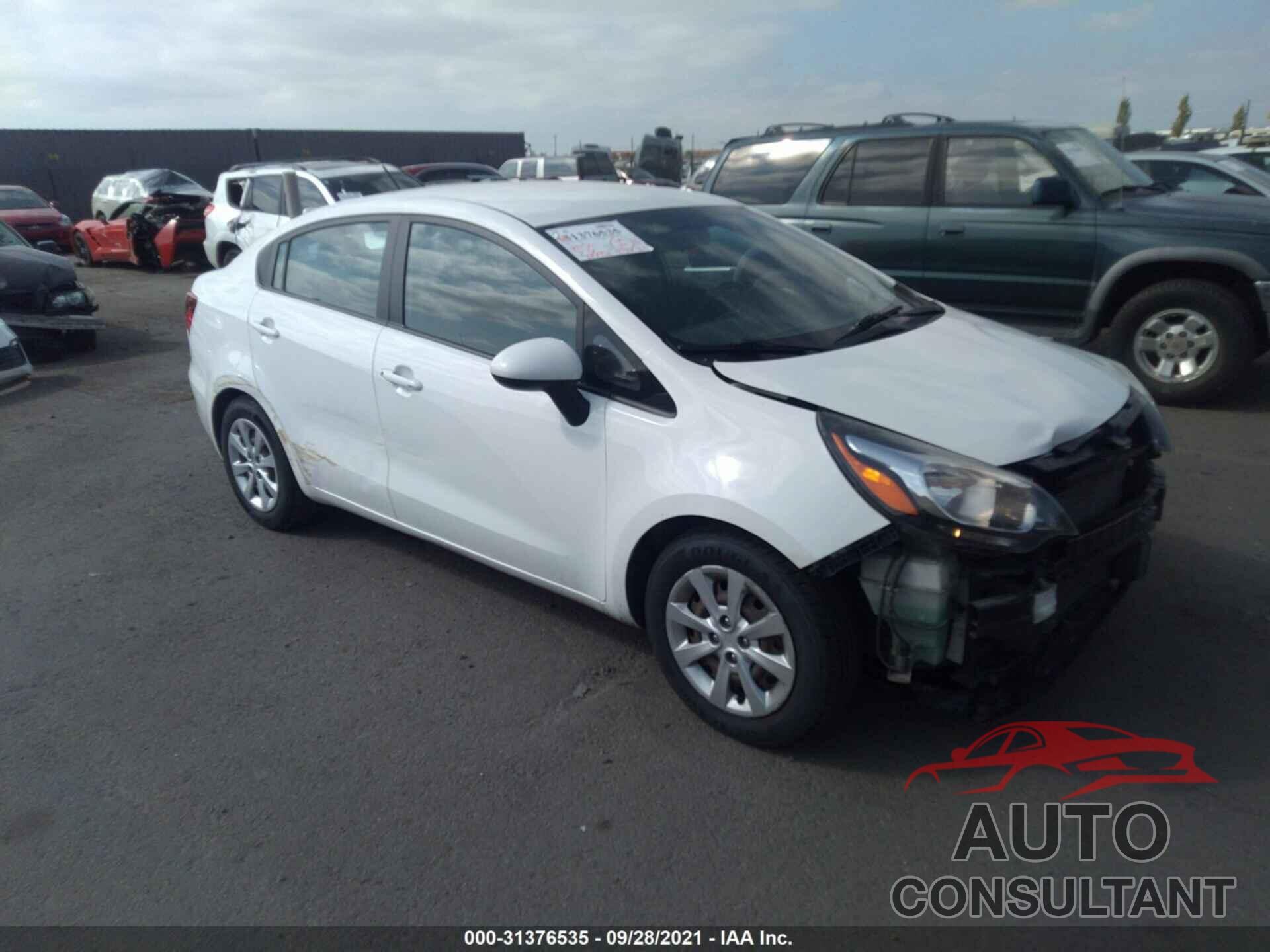 KIA RIO 2016 - KNADM4A38G6591298