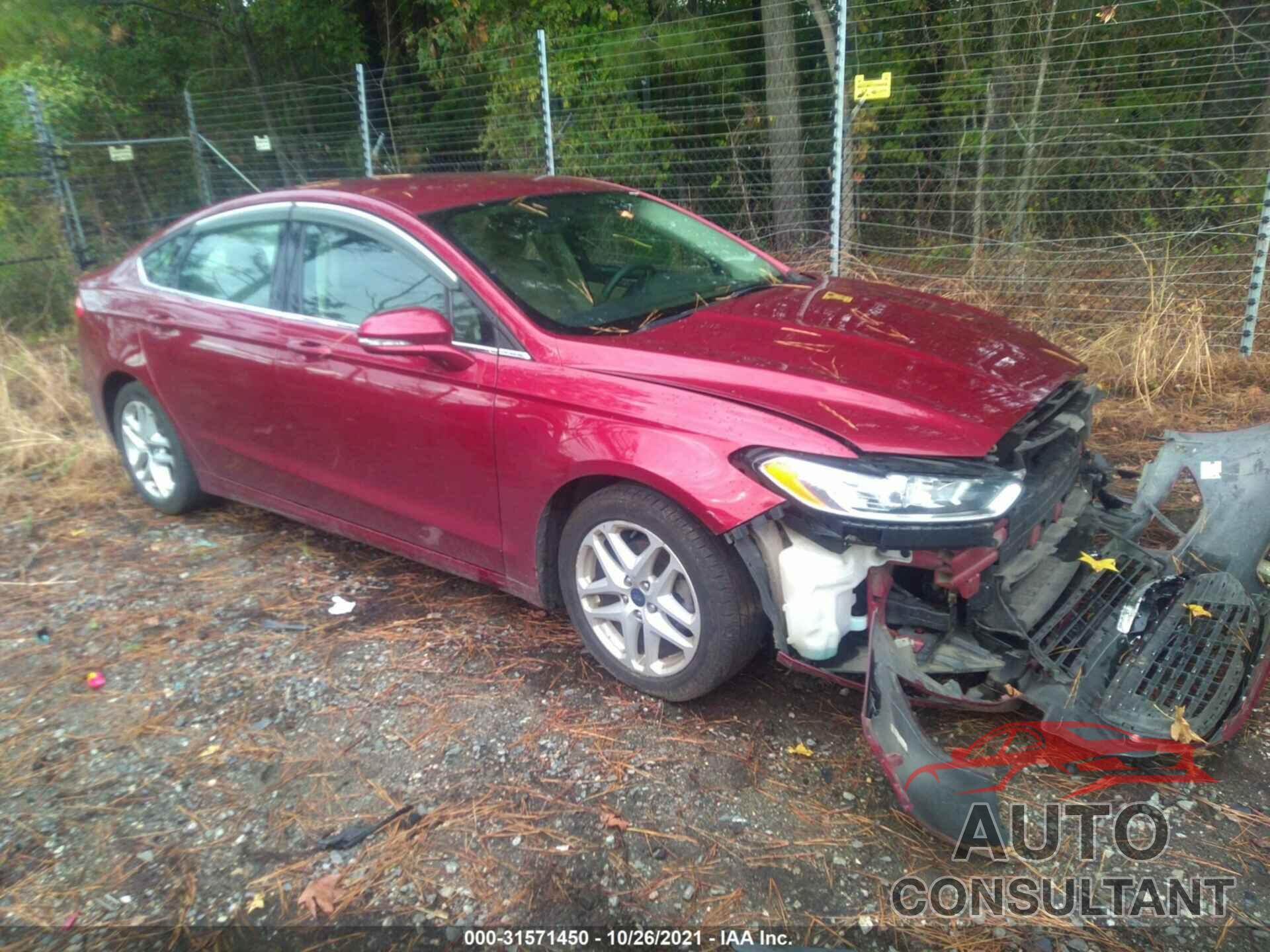 FORD FUSION 2016 - 1FA6P0H71G5132016