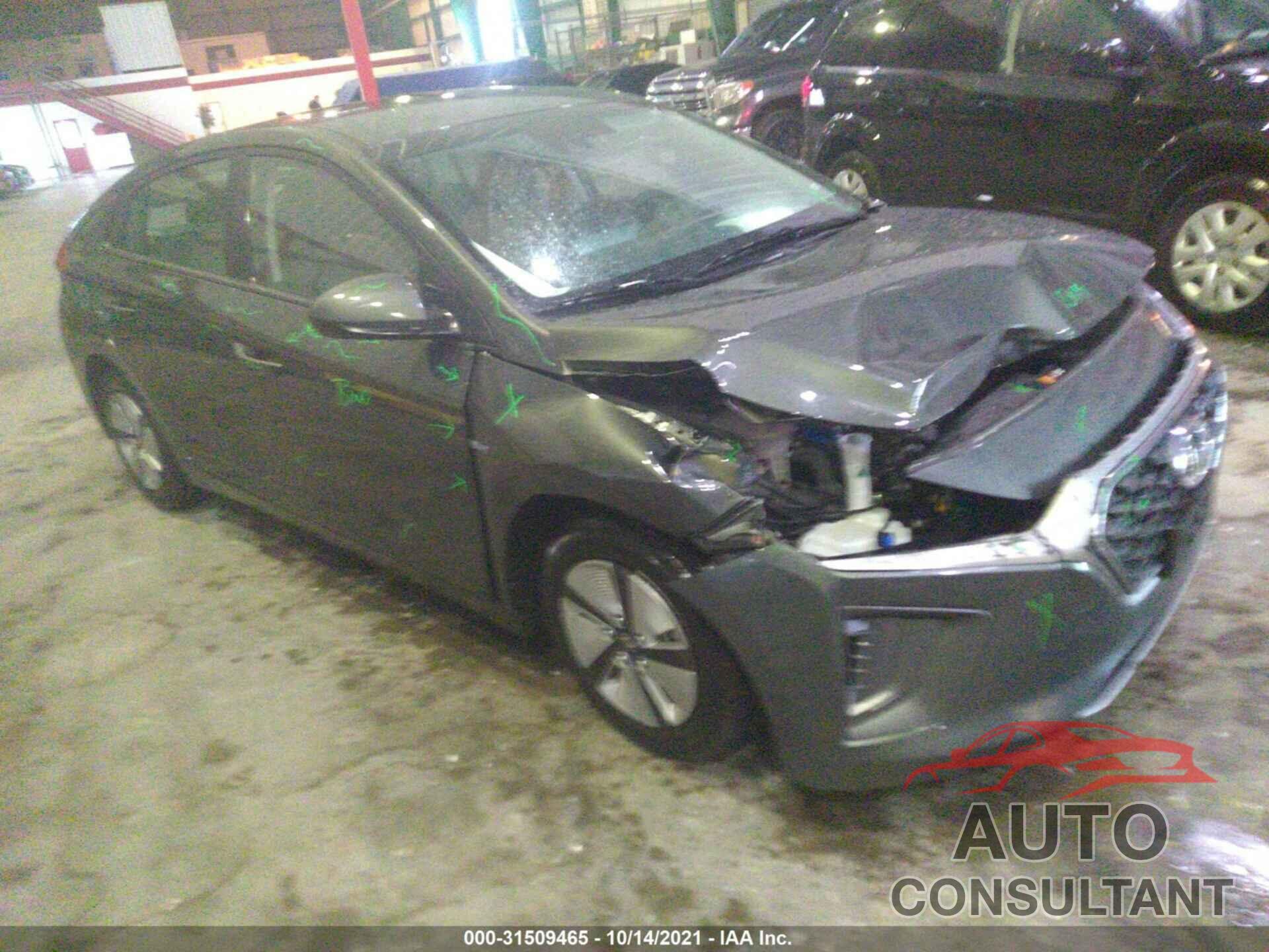 HYUNDAI IONIQ HYBRID 2020 - KMHC65LC8LU235270