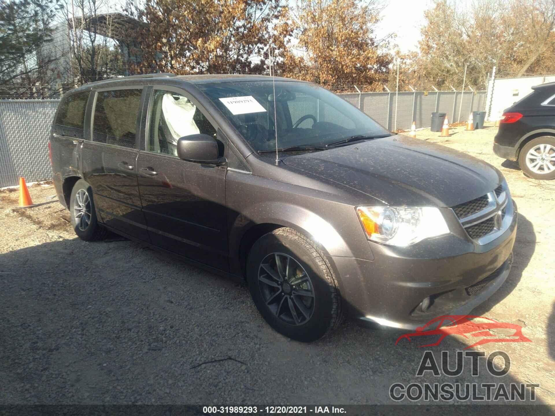 DODGE GRAND CARAVAN 2016 - 2C4RDGCG3GR371957