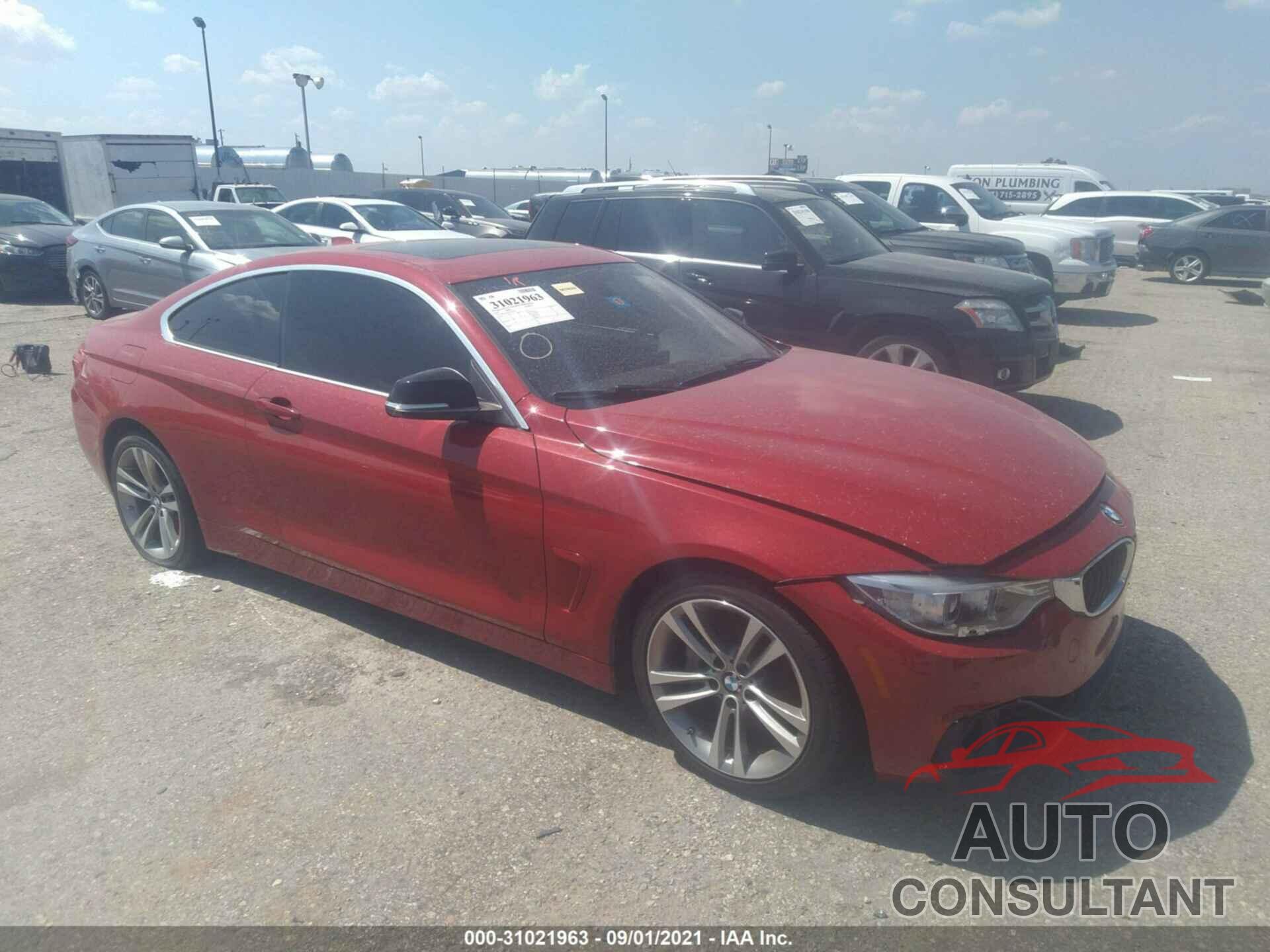 BMW 4 SERIES 2016 - WBA3R1C56GK529285