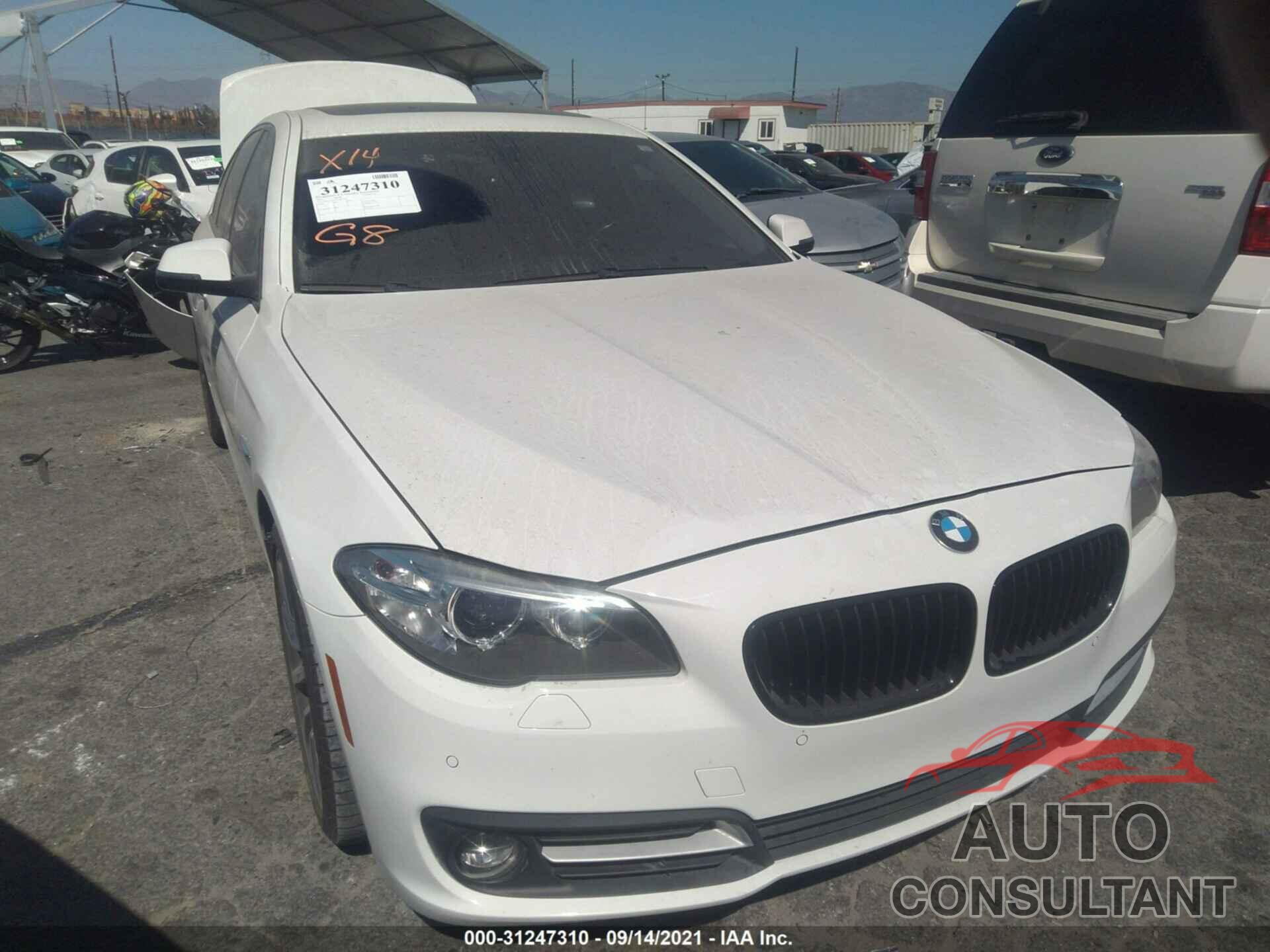 BMW 5 SERIES 2016 - WBA5A5C52GD529358