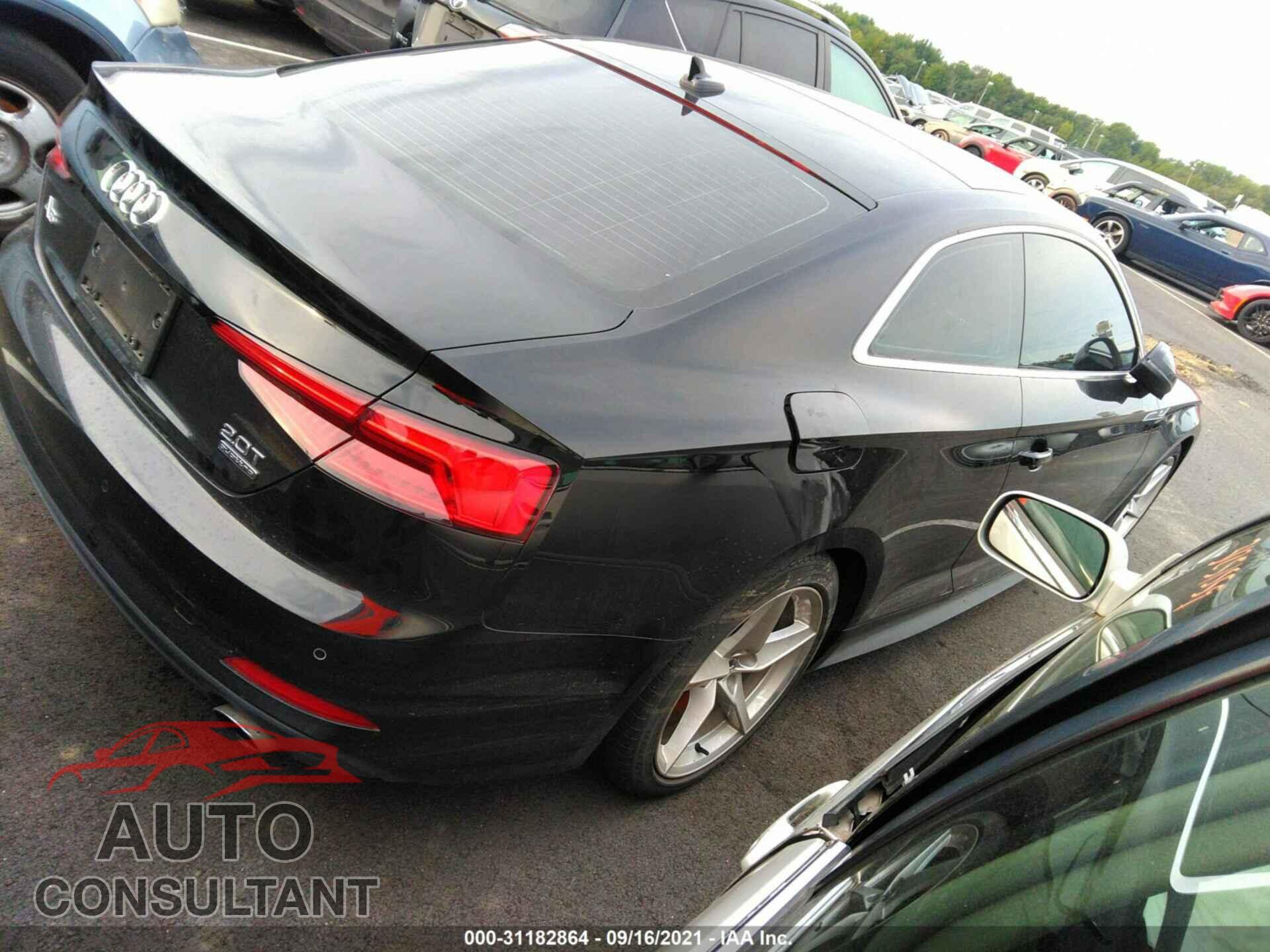 AUDI A5 COUPE 2018 - WAUTNAF50JA002430