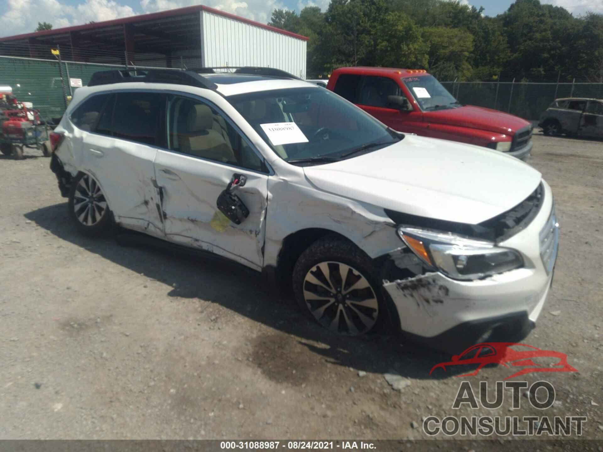 SUBARU OUTBACK 2016 - 4S4BSBNC7G3280389