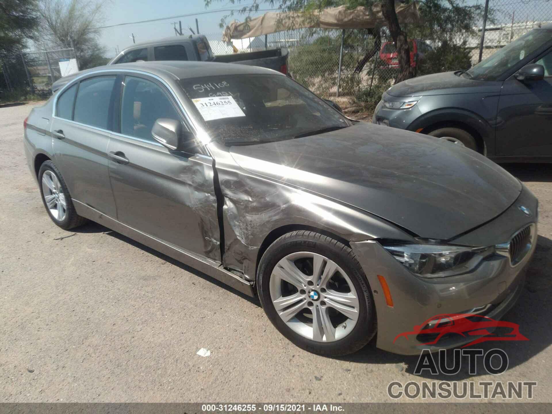 BMW 3 SERIES 2017 - WBA8F1C51HK439333