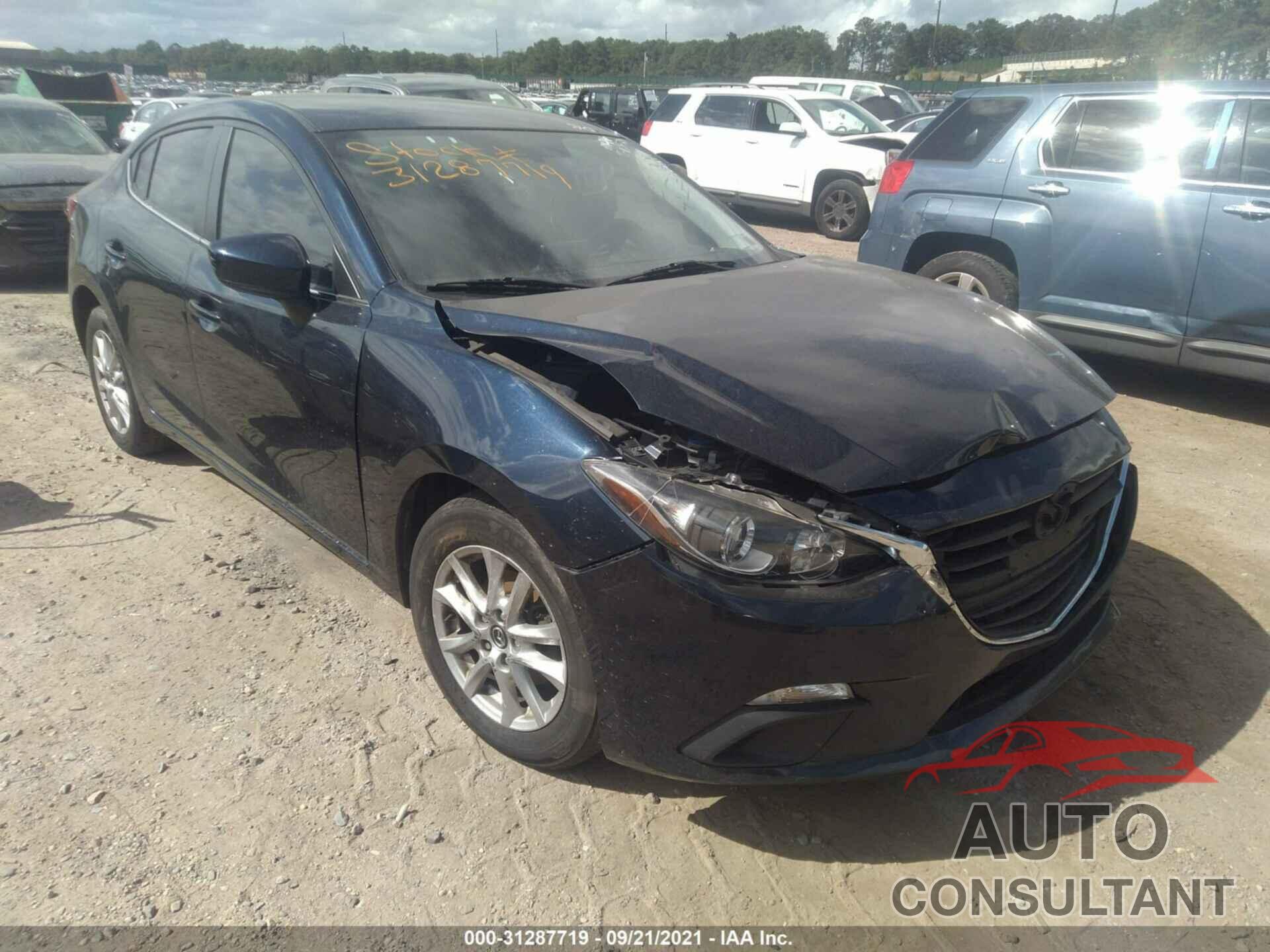 MAZDA MAZDA3 2016 - JM1BM1U7XG1318030