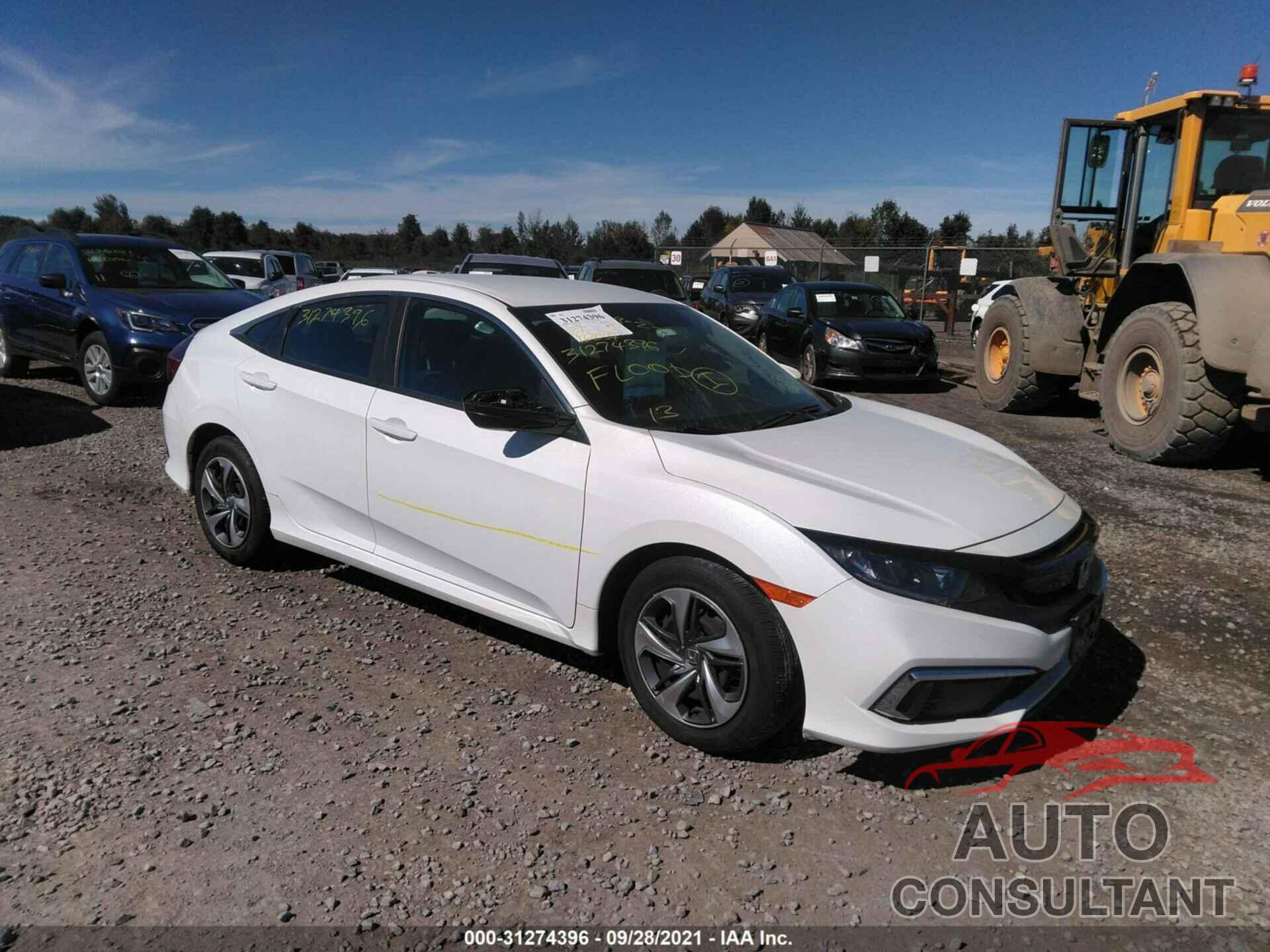 HONDA CIVIC SEDAN 2019 - 2HGFC2F65KH552814