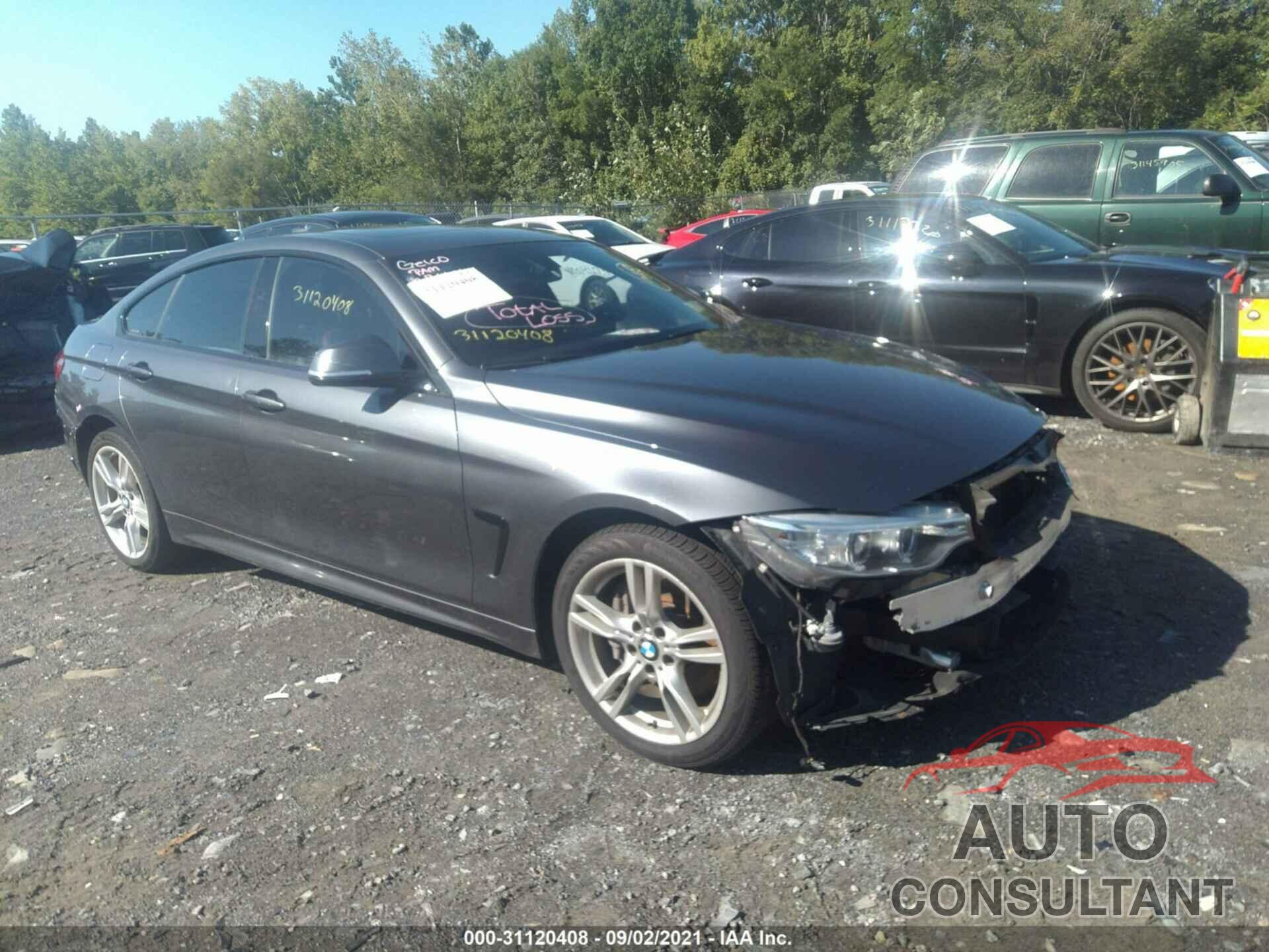 BMW 4 SERIES 2017 - WBA4F9C39HG813282