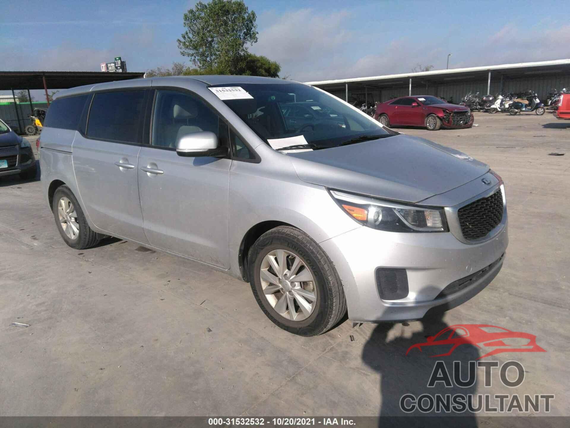 KIA SEDONA 2017 - KNDMB5C18H6218368