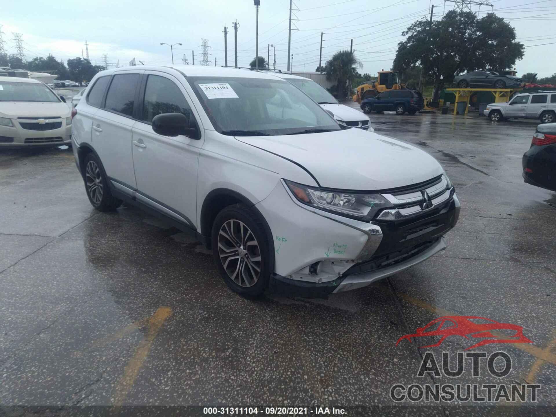 MITSUBISHI OUTLANDER 2016 - JA4AD2A30GZ008435