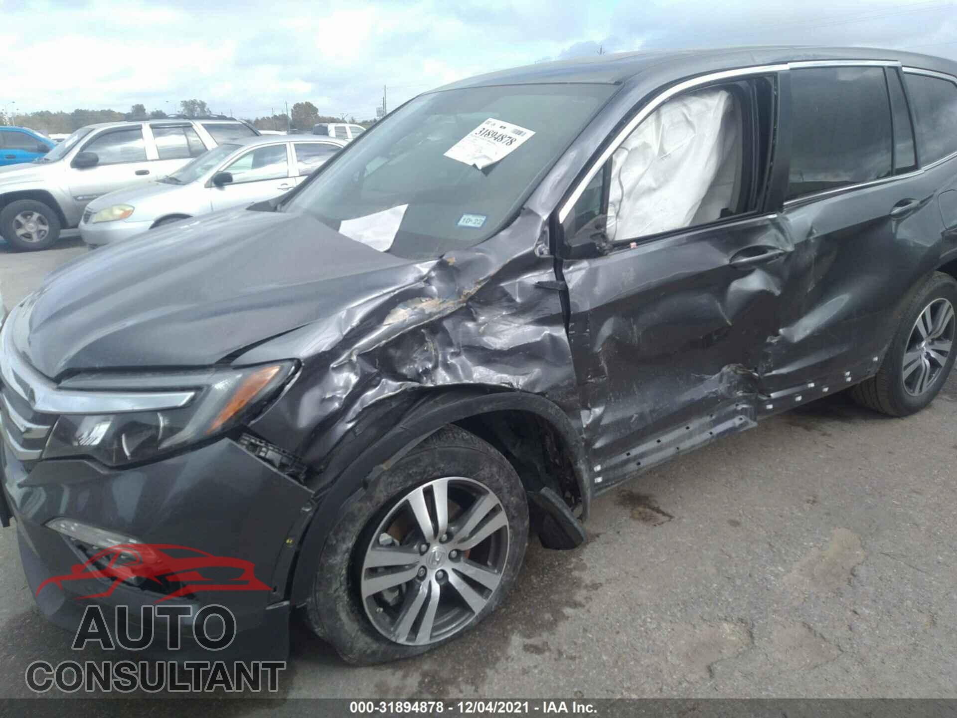 HONDA PILOT 2016 - 5FNYF5H55GB055635