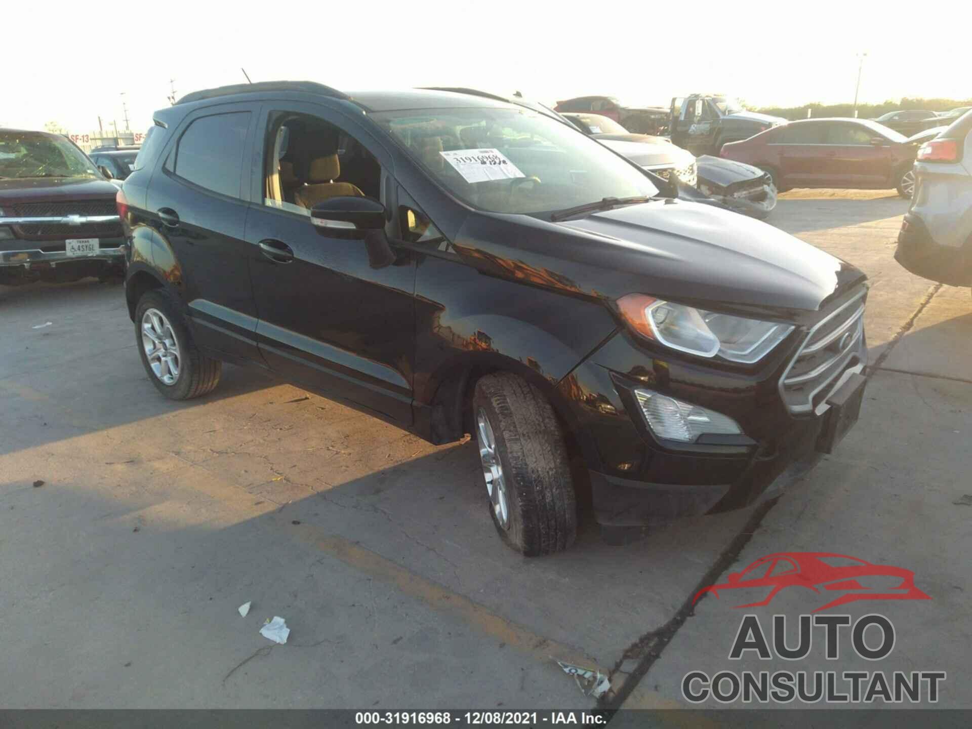 FORD ECOSPORT 2019 - MAJ3S2GE0KC282197