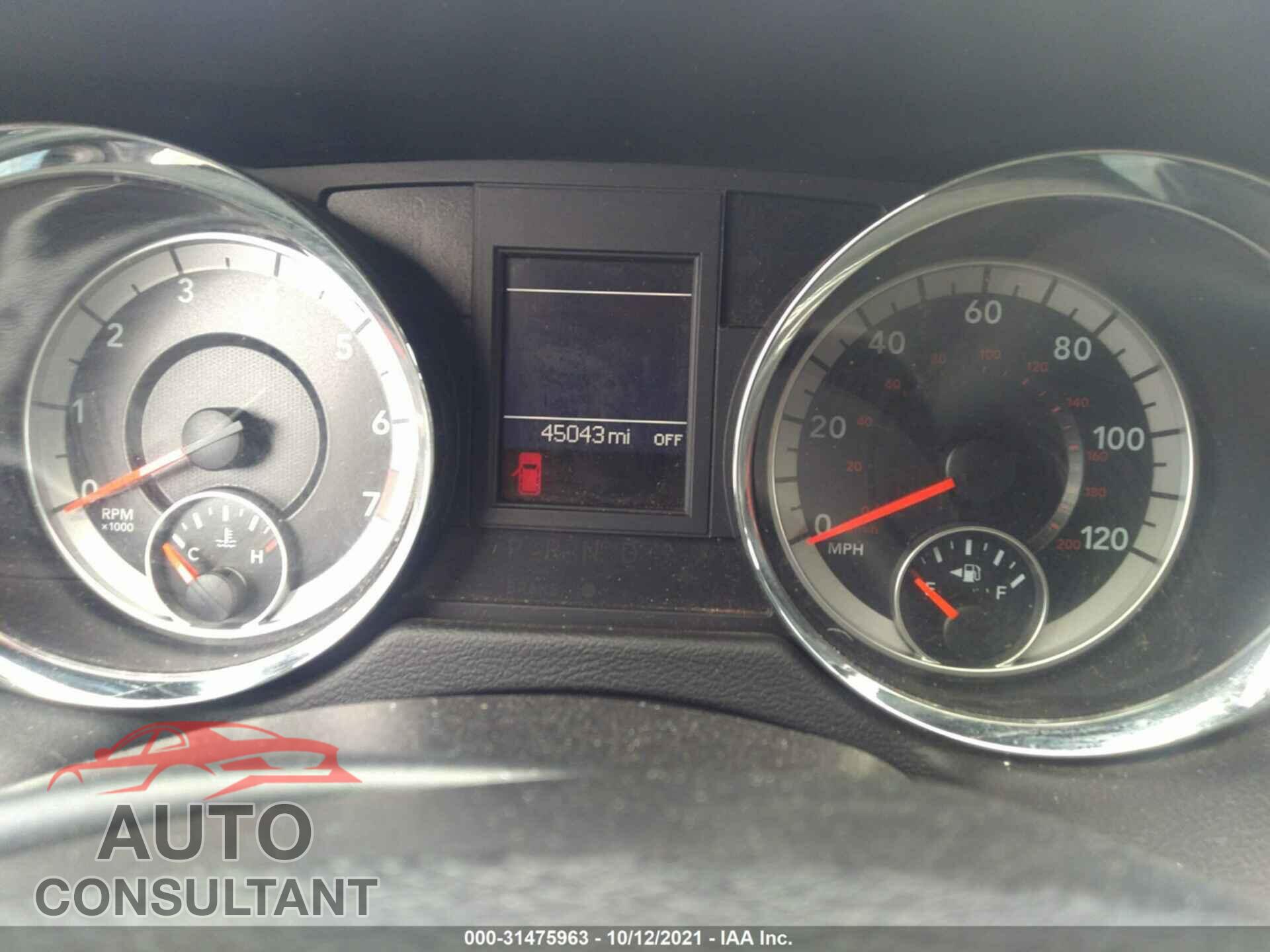 DODGE GRAND CARAVAN 2016 - 2C4RDGEG7GR242567