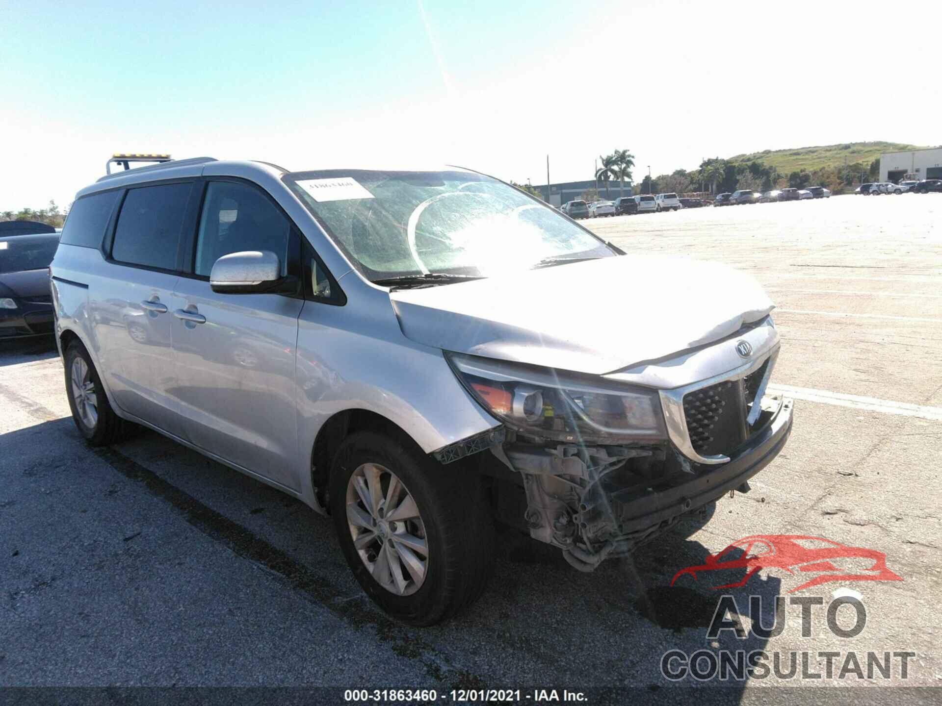 KIA SEDONA 2016 - KNDMB5C12G6150924