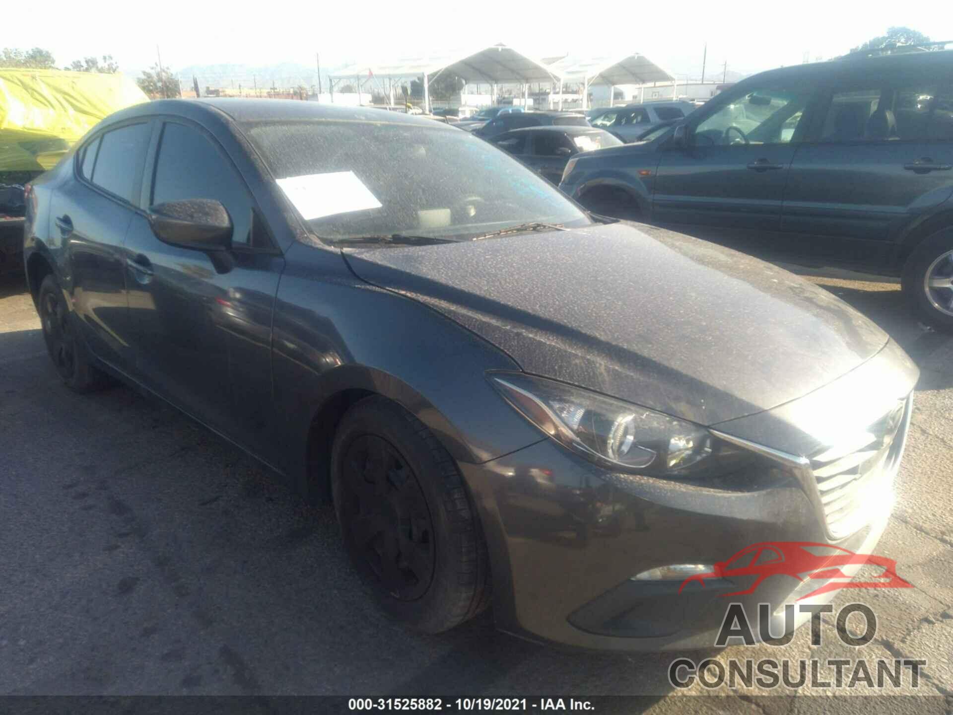 MAZDA MAZDA3 2016 - JM1BM1T75G1312234