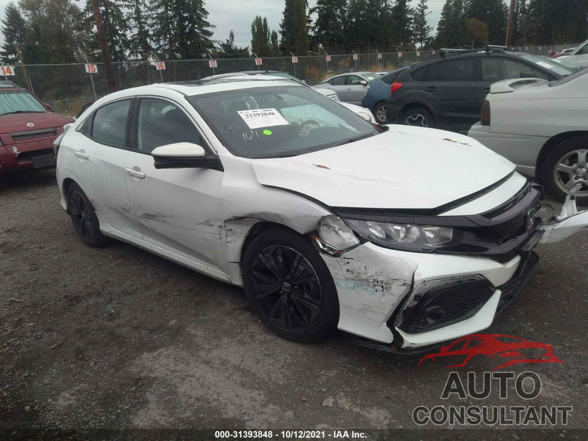HONDA CIVIC HATCHBACK 2018 - SHHFK7H52JU419272