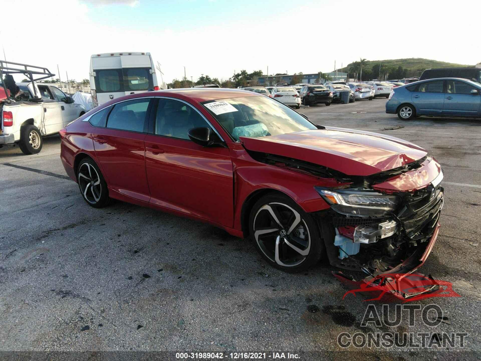 HONDA ACCORD SEDAN 2021 - 1HGCV1F35MA082010